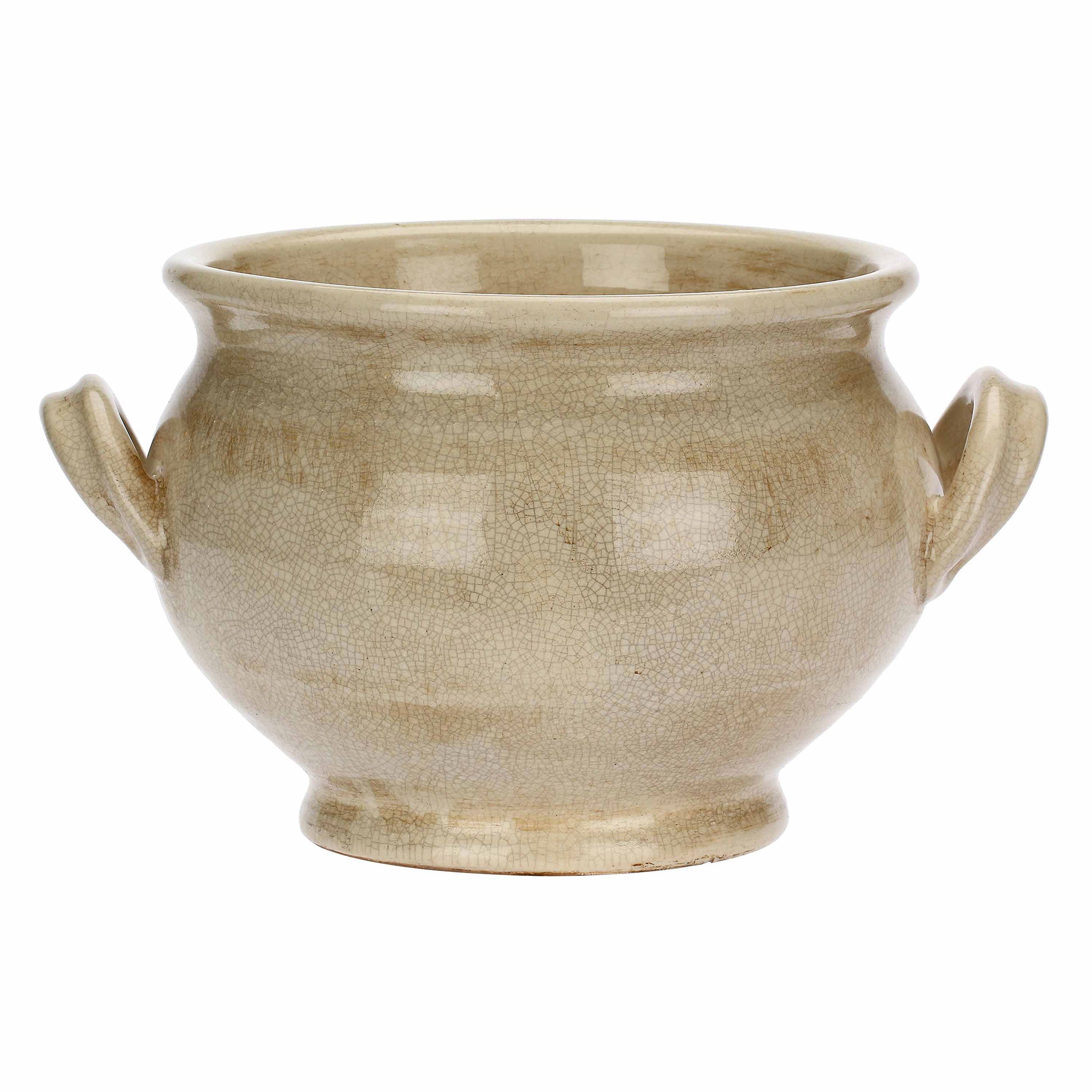 Cachepot, Eleonora - Terracotta, 31,5x25x19 cm