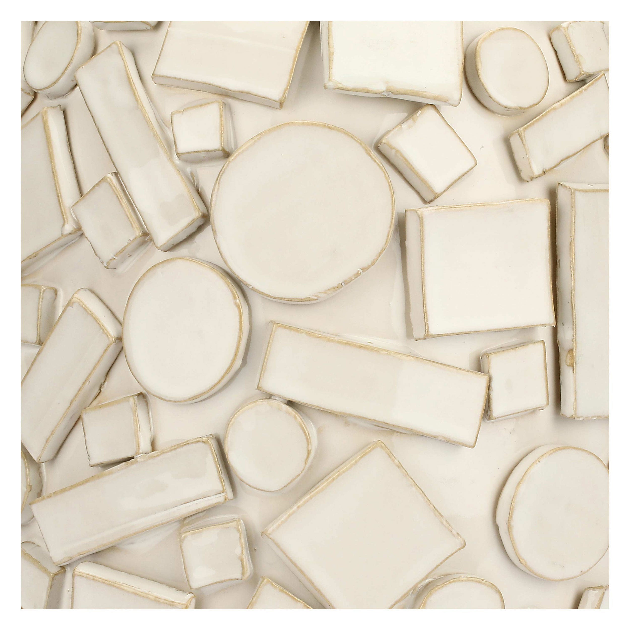 Vaso Bianco, Scomposto - Gres, 23x23x30 cm