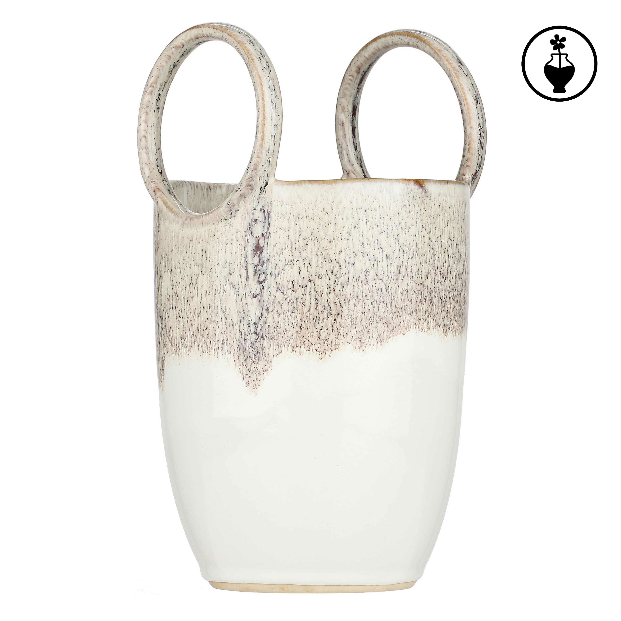 Cachepot Alto, Reagisco - Ceramica, 14,2x14,2x25,80 cm