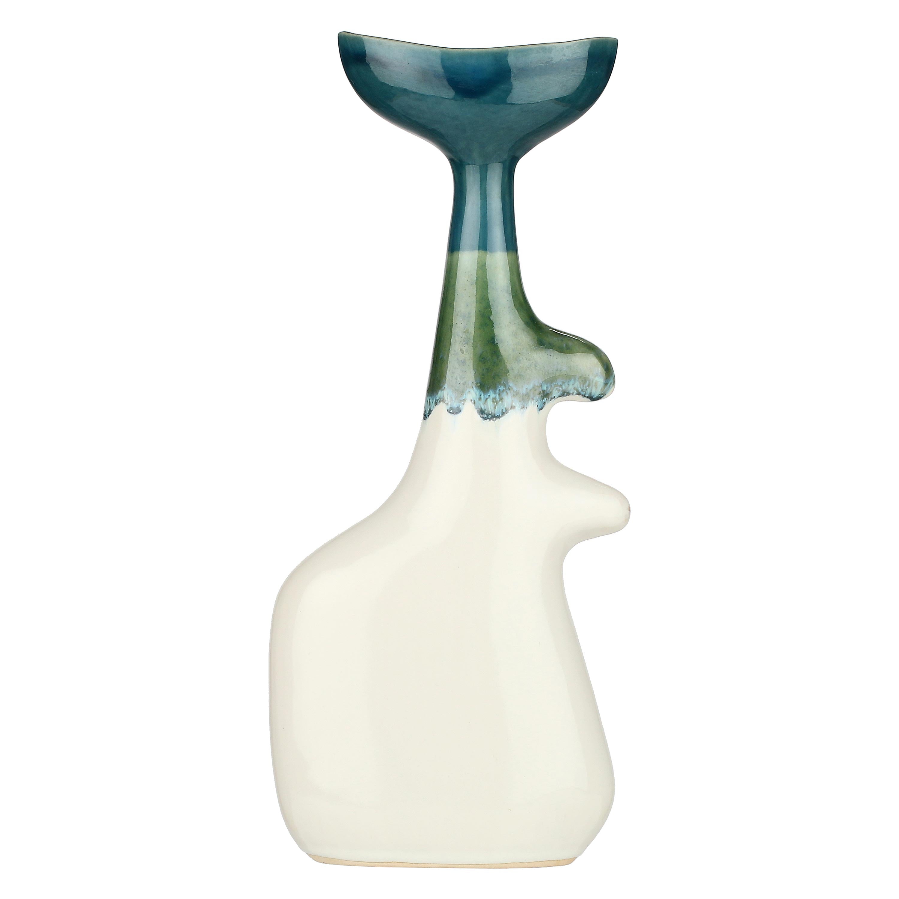 Vaso Decorativo Alto, Reagisco - Ceramica,  17,5x8x40 cm