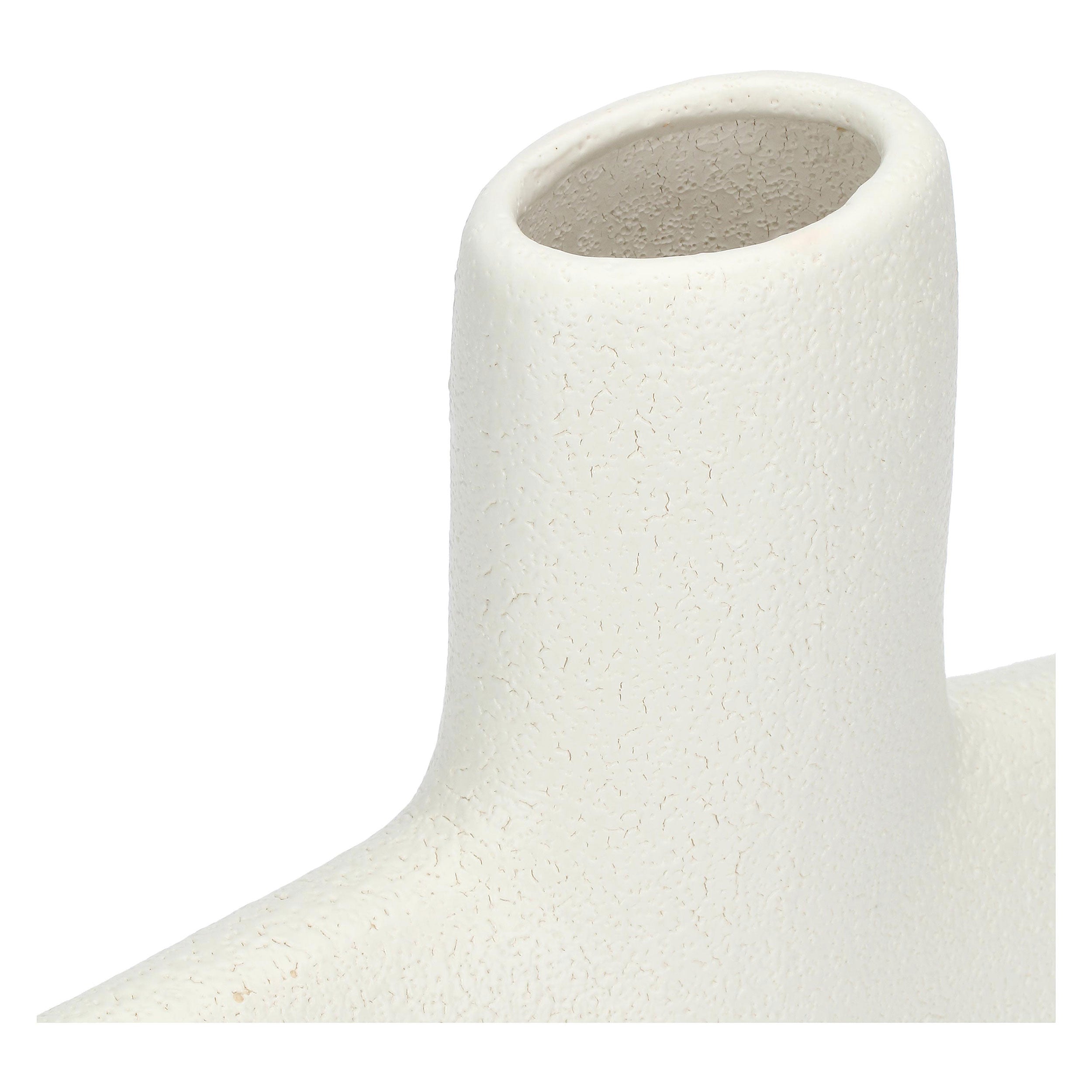 Vaso Decorativo Basso, Vele - Terracotta, 47 x13,5 x38 cm