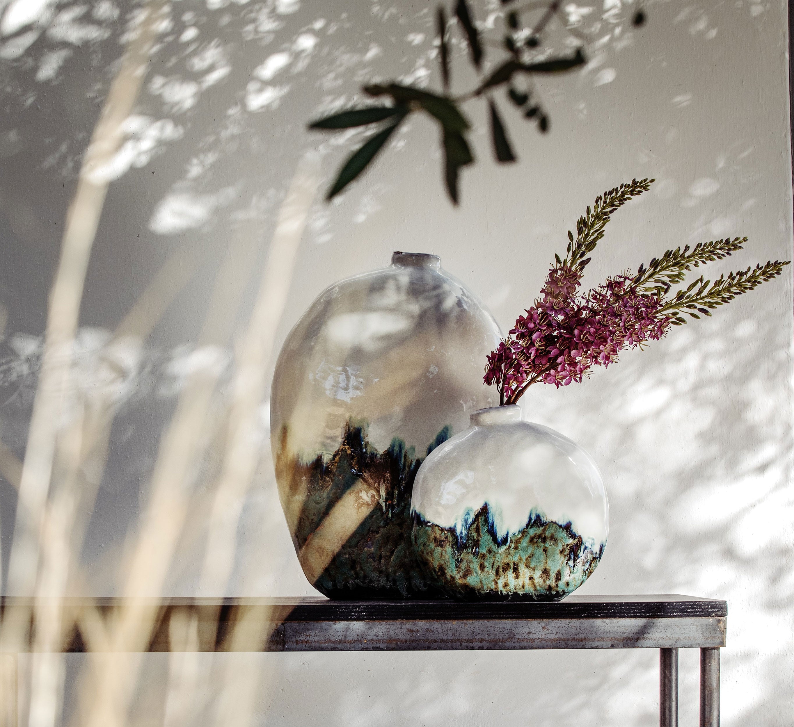 Vaso Deco L, Materia - Terracotta, 32,5 x12x 34,5 cm