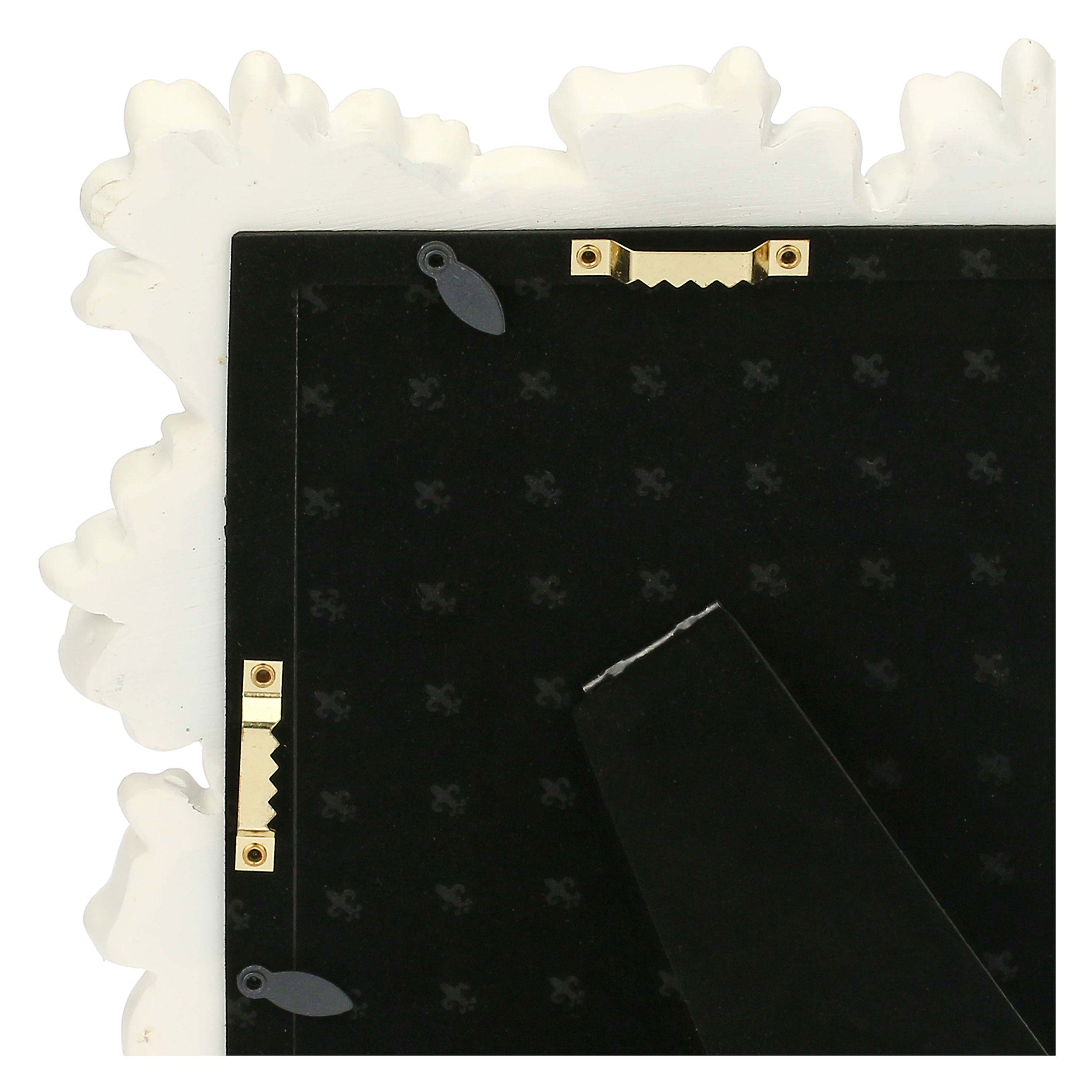 Portafoto Anemoni, Tiguardo - Poly Resina/ Velluto /Mdf/Vetro/ Metallo (Ferro), 13 x 18 cm