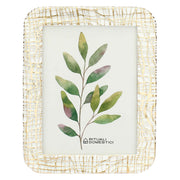 Portafoto Lino, Tiguardo - Poly Resina/ Velluto /Mdf/Vetro/ Metallo (Ferro), 15 x 20 cm