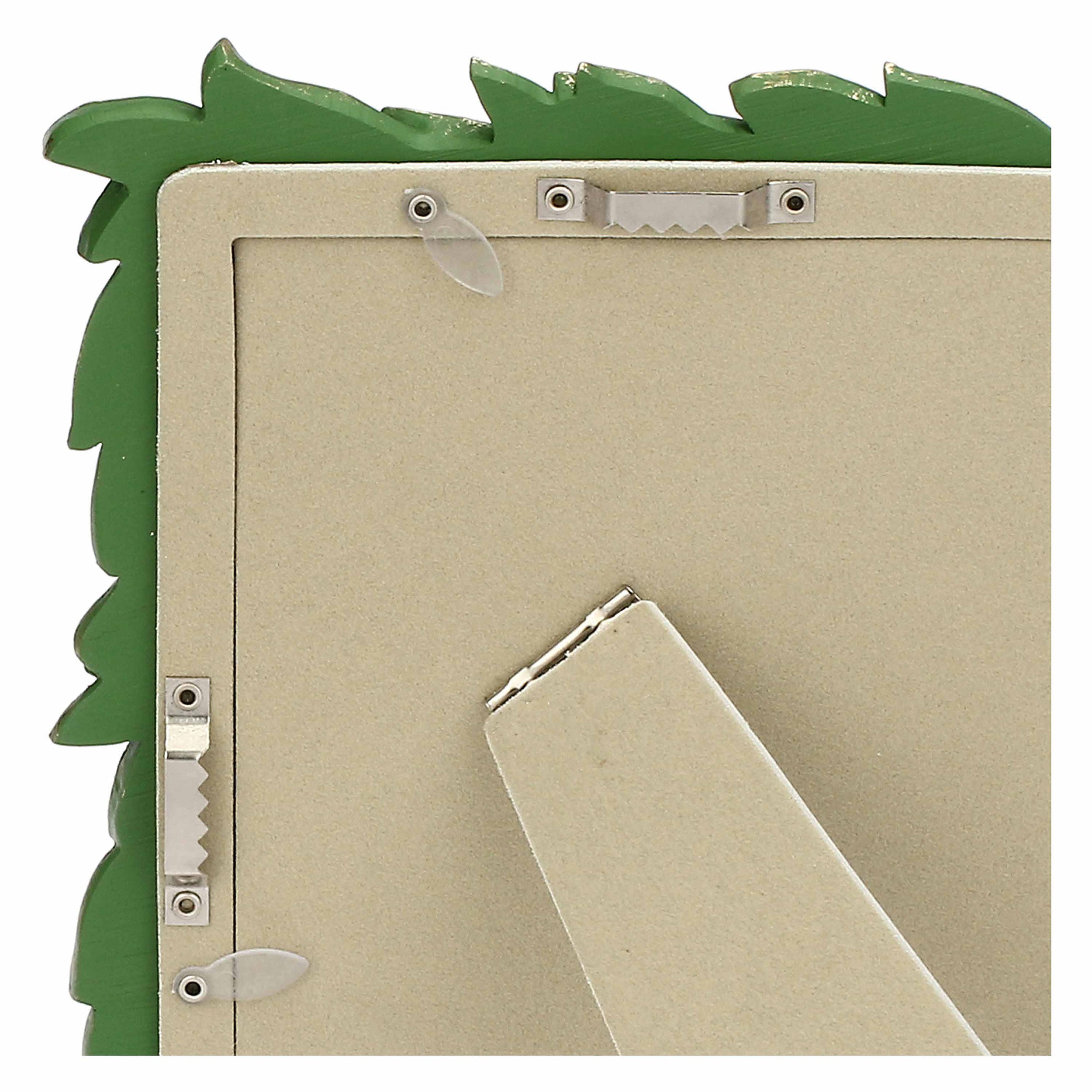 Portafoto Alloro, Tiguardo - Poly Resina/ Velluto /Mdf/Vetro/ Metallo (Ferro), 13 x 18 cm