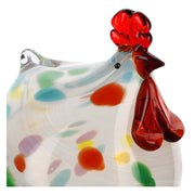 Gallina Bassa, Rosamunda - Vetro Soffiato, 17x10x25 cm
