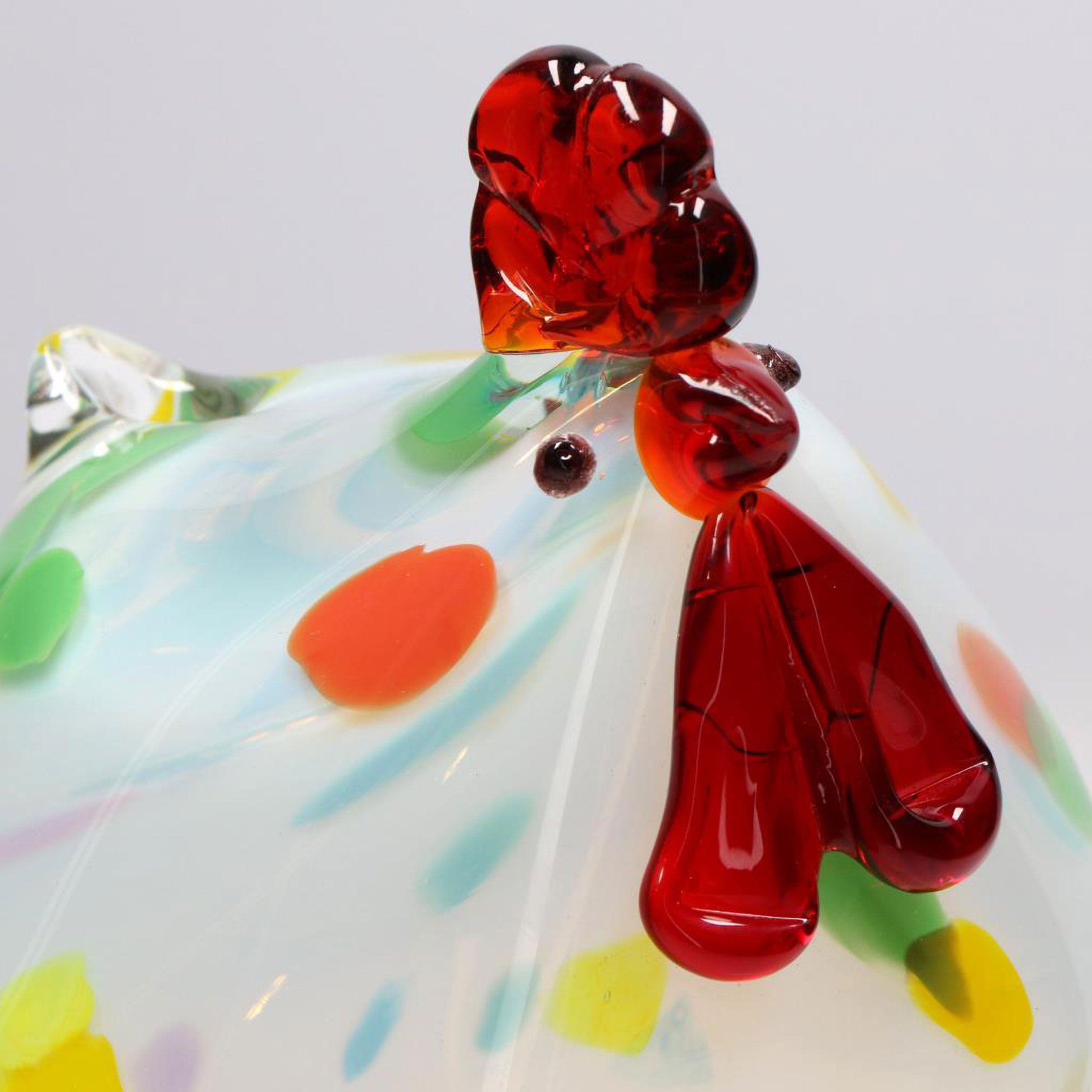 Gallina Bassa, Rosamunda - Vetro Soffiato, 17x10x25 cm