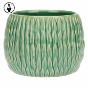 Cachepot M, Agavina - Gres, 20x20x15 cm