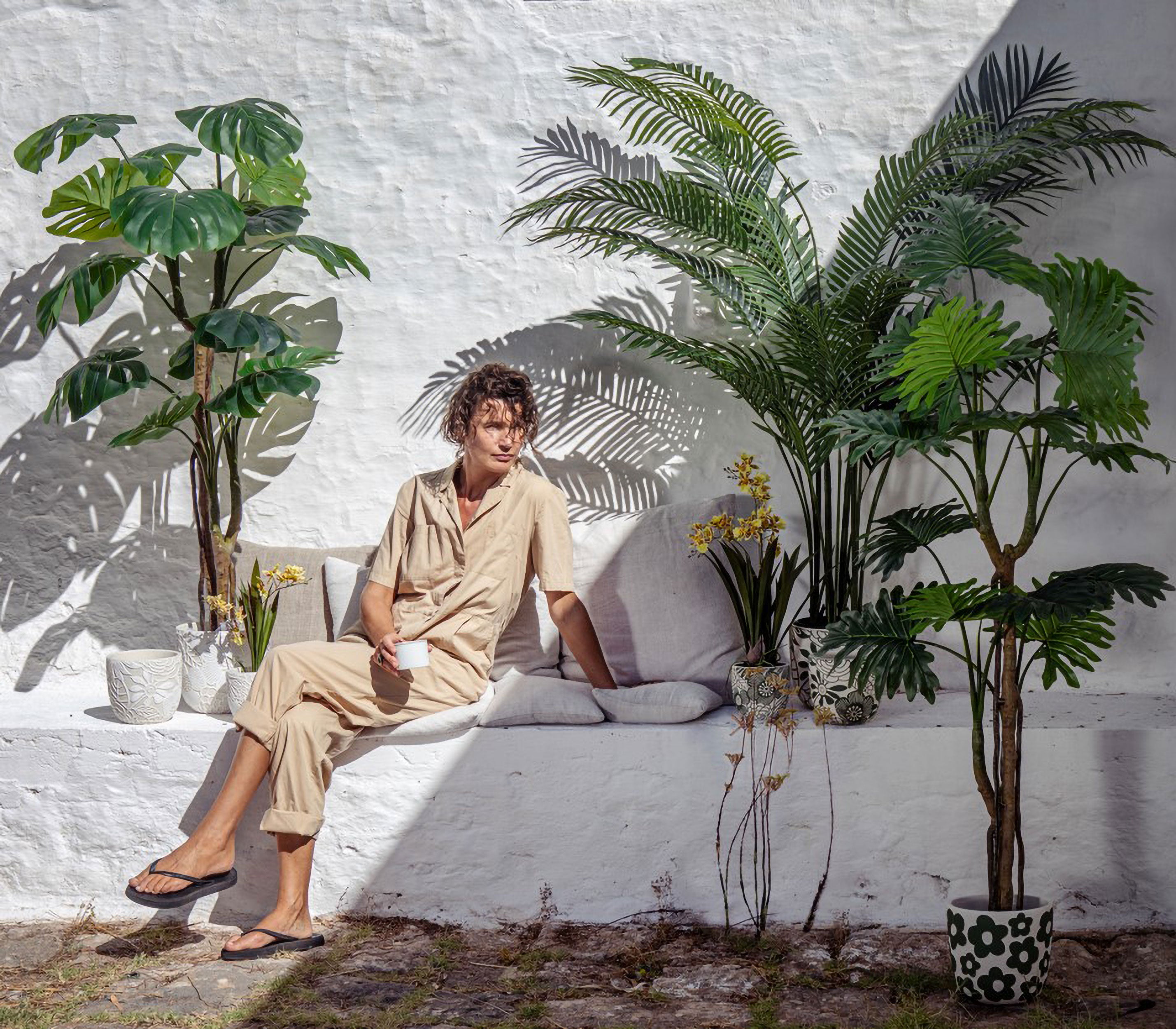 Set da 2, Areca, Piantala, 175 cm