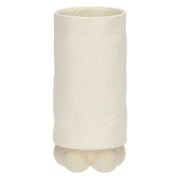 Vaso decorativo alto, Inequilibrio - Ceramica, 13 x 13 x 28,4 cm