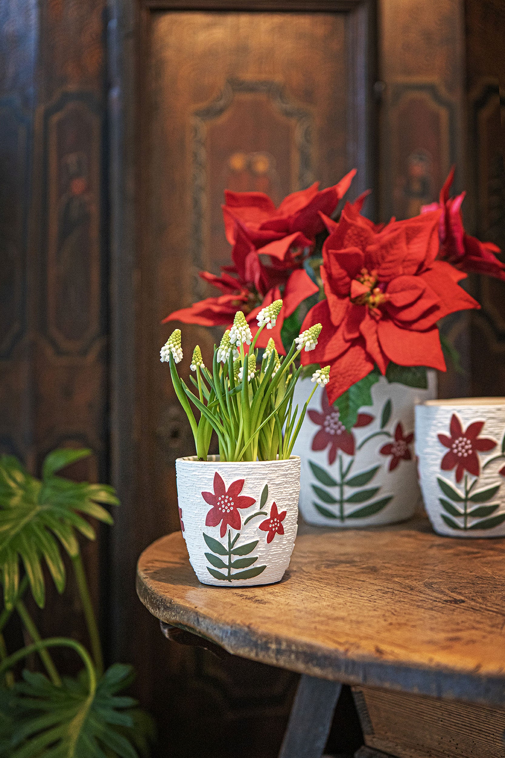 Cachepot xL, Natalia - Resina cementizia, 23 x 23 x 21 cm