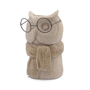 Vaso Gufo, Icuginidelbosco - Resina cementizia, 13 x 13 x 21 cm