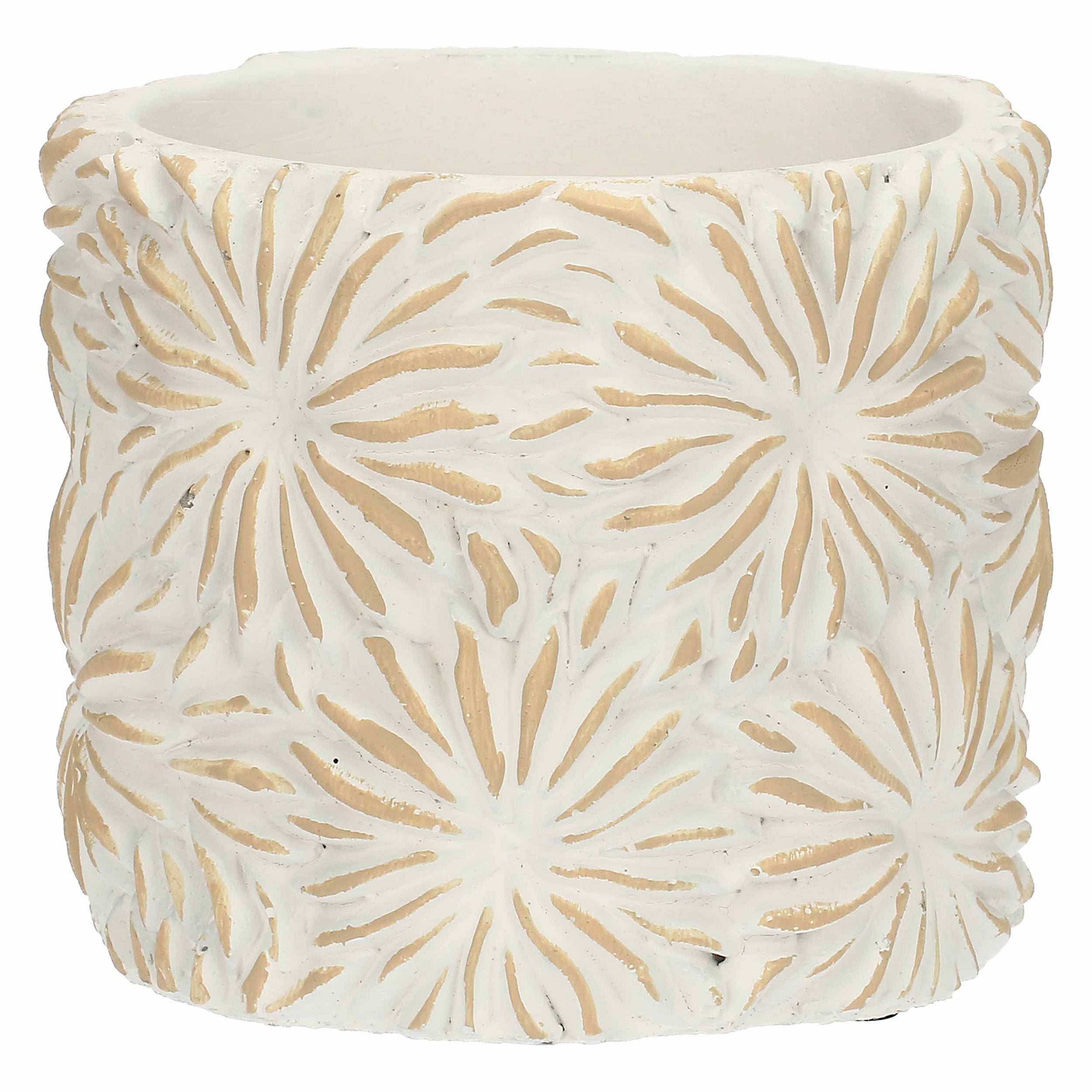 Cachepot S, Comelanice - Resina cementizia, 11,5 x 11,5 x 10 cm