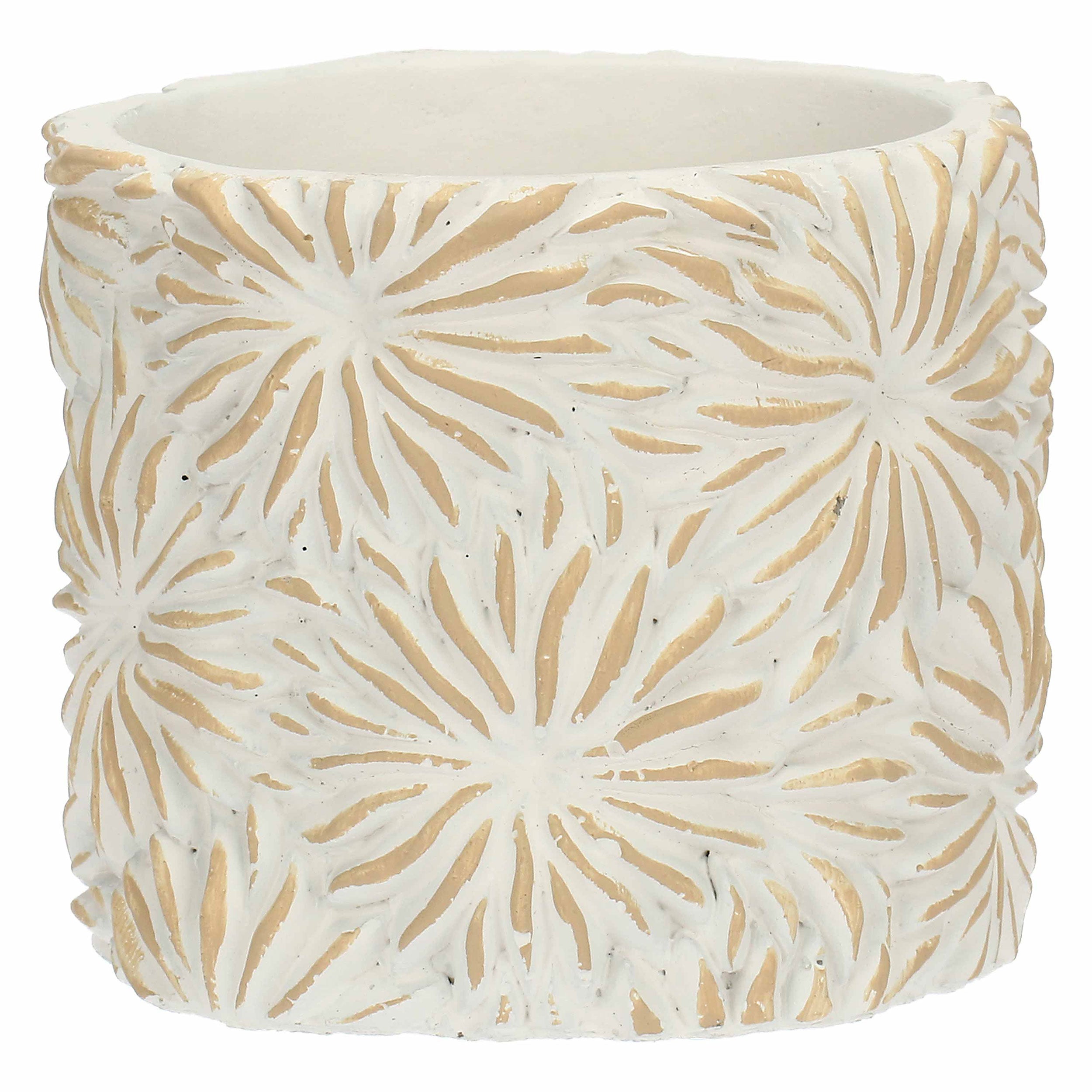 Cachepot S, Comelanice - Resina cementizia, 11,5 x 11,5 x 10 cm