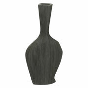 Vaso decorativo Medio Collo, Canapa - Gres, 17 x 7,5 x 31 cm