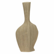 Vaso decorativo Alto Collo, Canapa - Gres, 20,5 x 9,5 x 41,5 cm