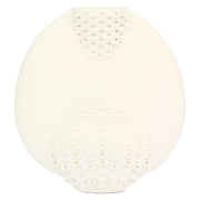 Vaso Deco Sfera Bianca, Amaglia - Porcellana, 21 x 12 x 36 cm