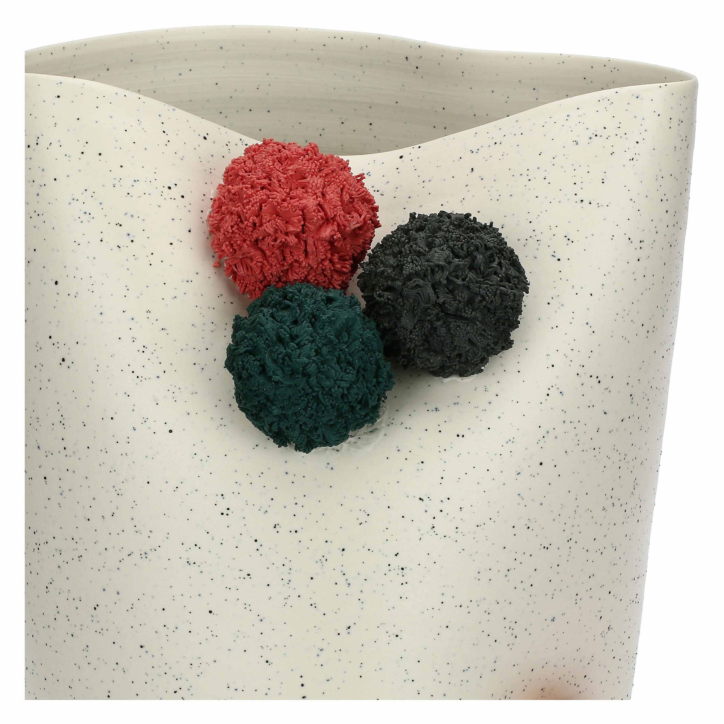Vaso M, Pompompon - Ceramica, 21 x 20 x 35 cm