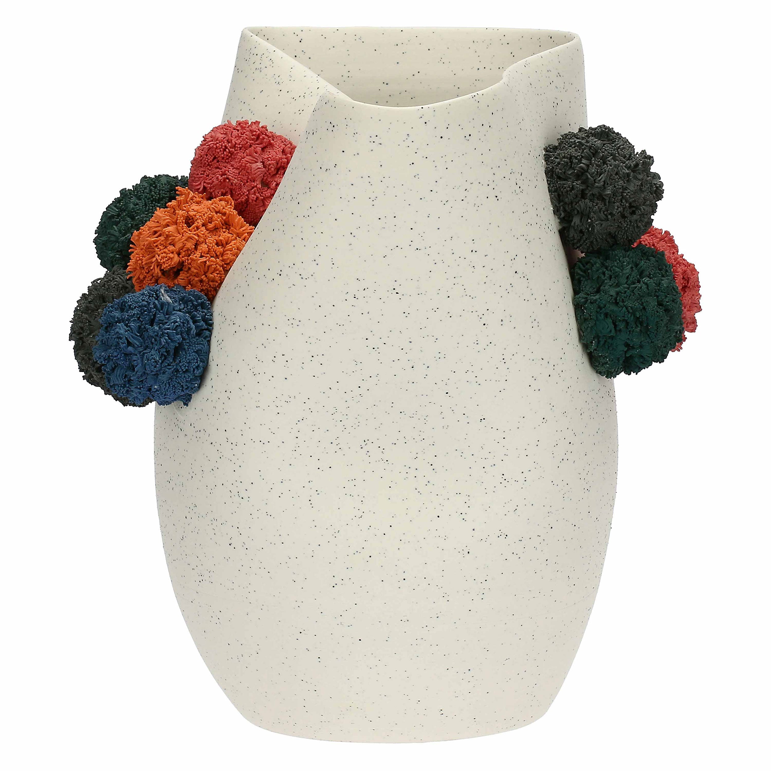 Vaso S, Pompompon - Ceramica, 25 x 19 x 28 cm