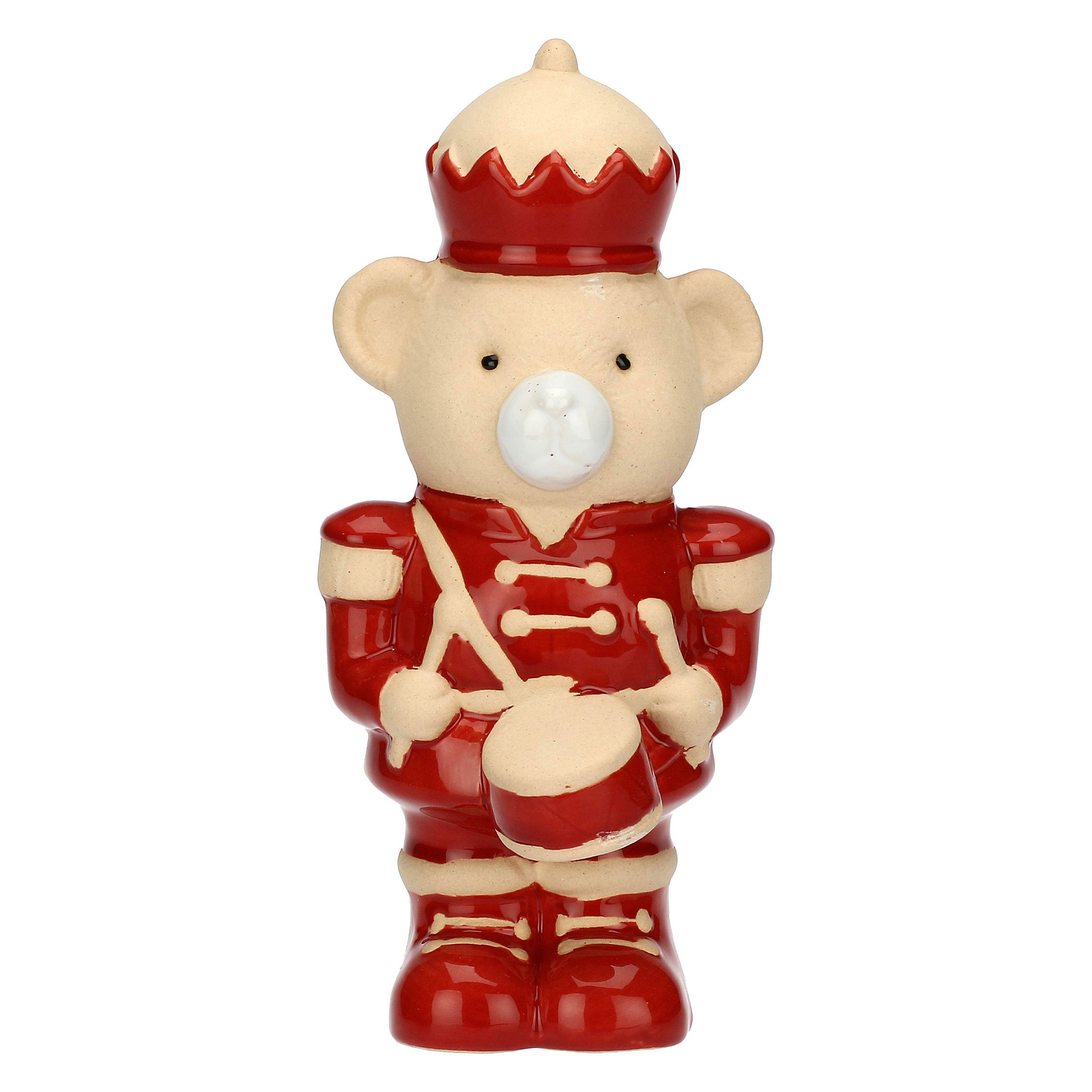 Orso Rosso, Laparata - Ceramica, 9,4 x 8,6 x 20,2 cm