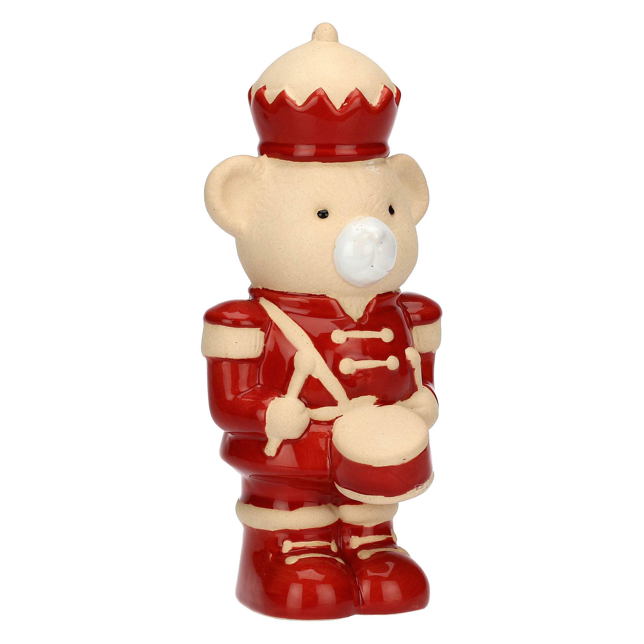 Orso Rosso, Laparata - Ceramica, 9,4 x 8,6 x 20,2 cm