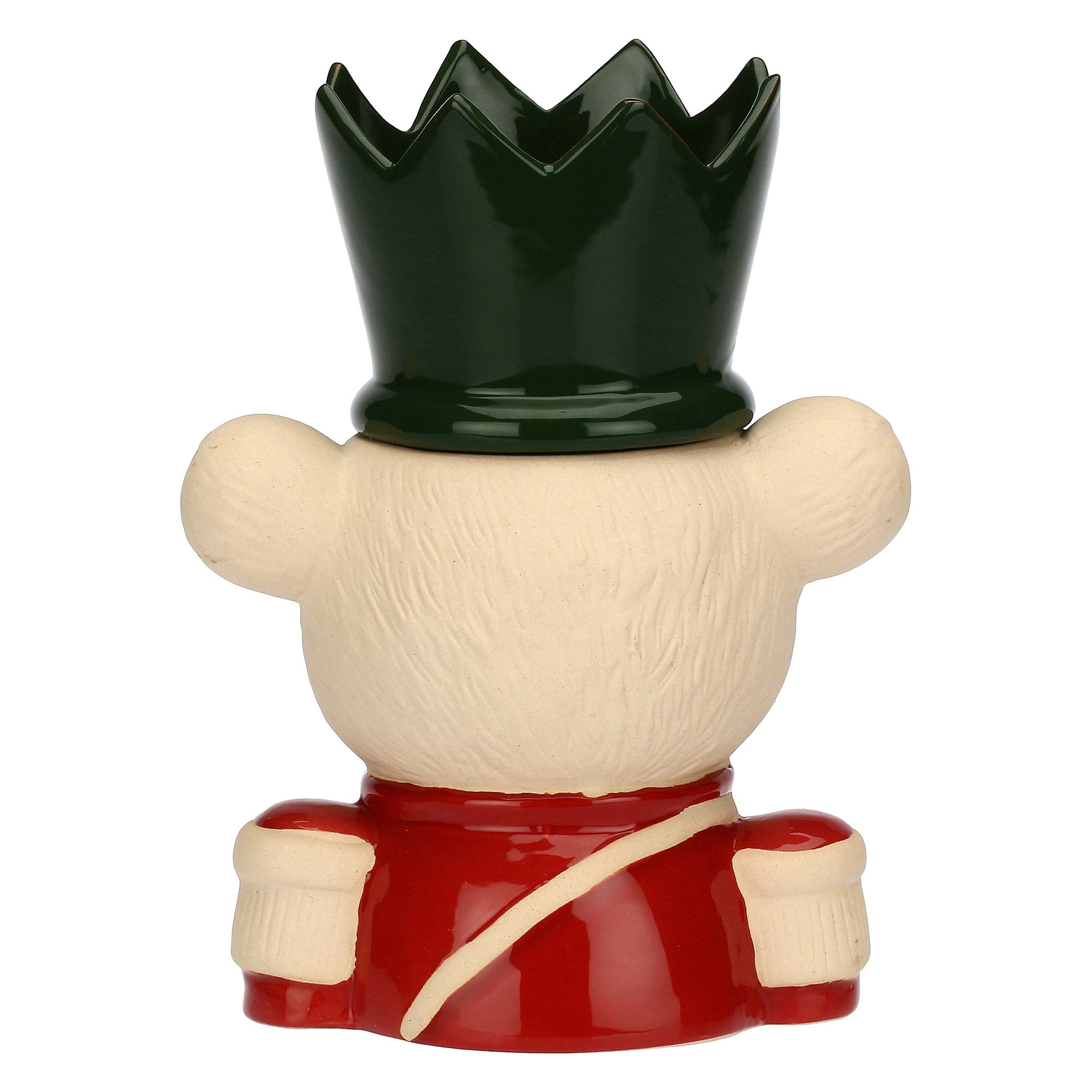 Cachepot Orso L, Laparata - Ceramica, 17,8 x 14,2 x 24 cm