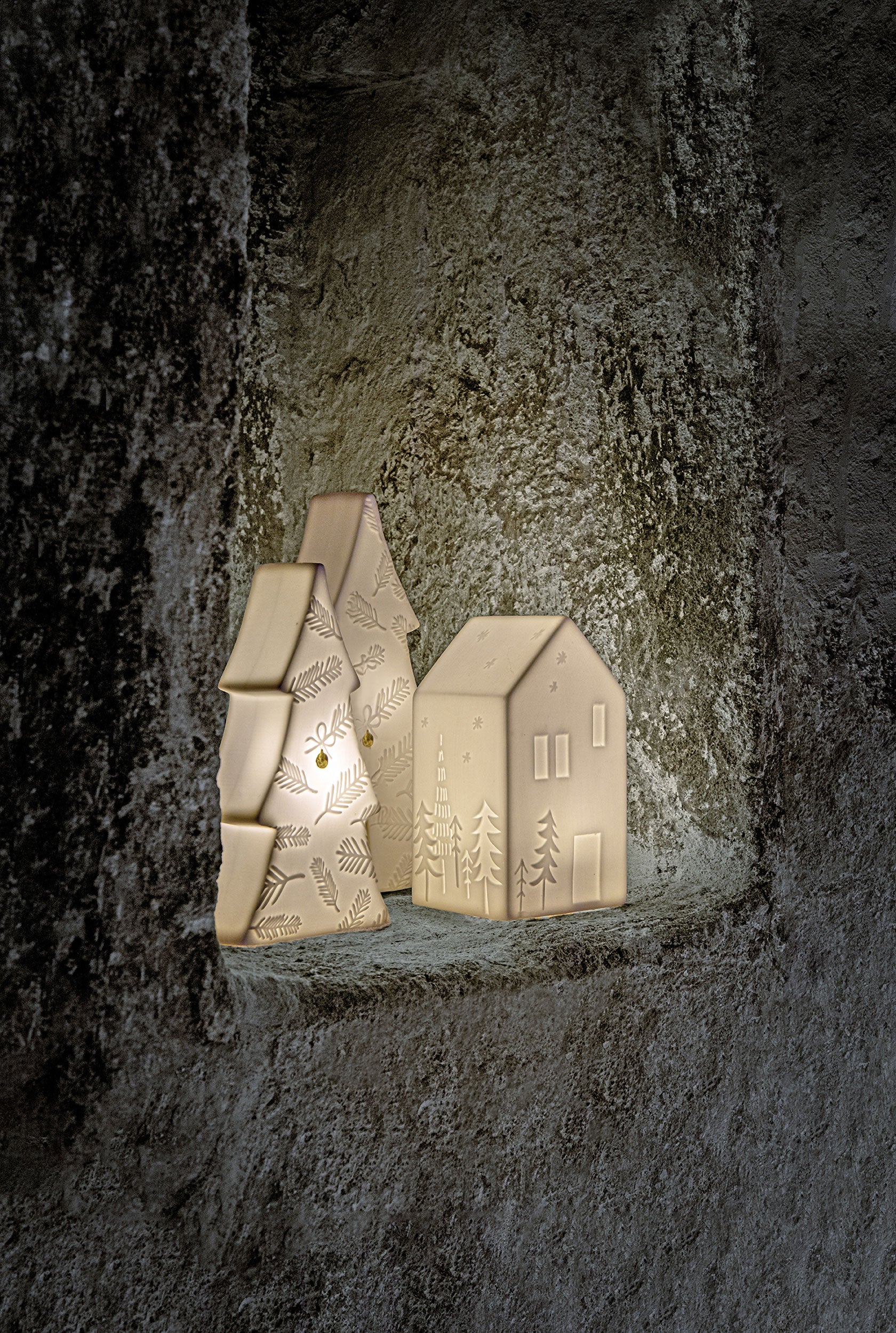 NEVICATA ALBERO LED S