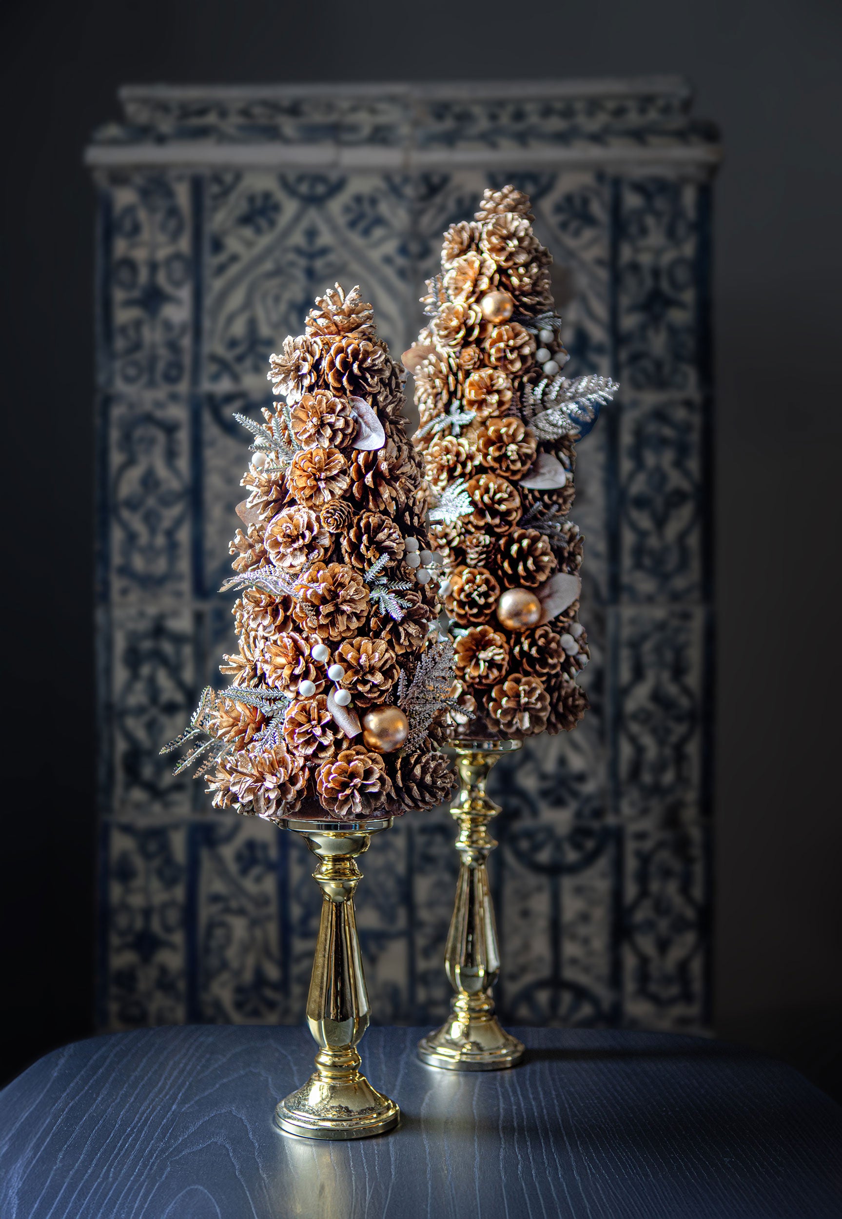 Set da 2, Ghirlanda, Versoloro - Legno E Materiali Naturali, D 30 cm