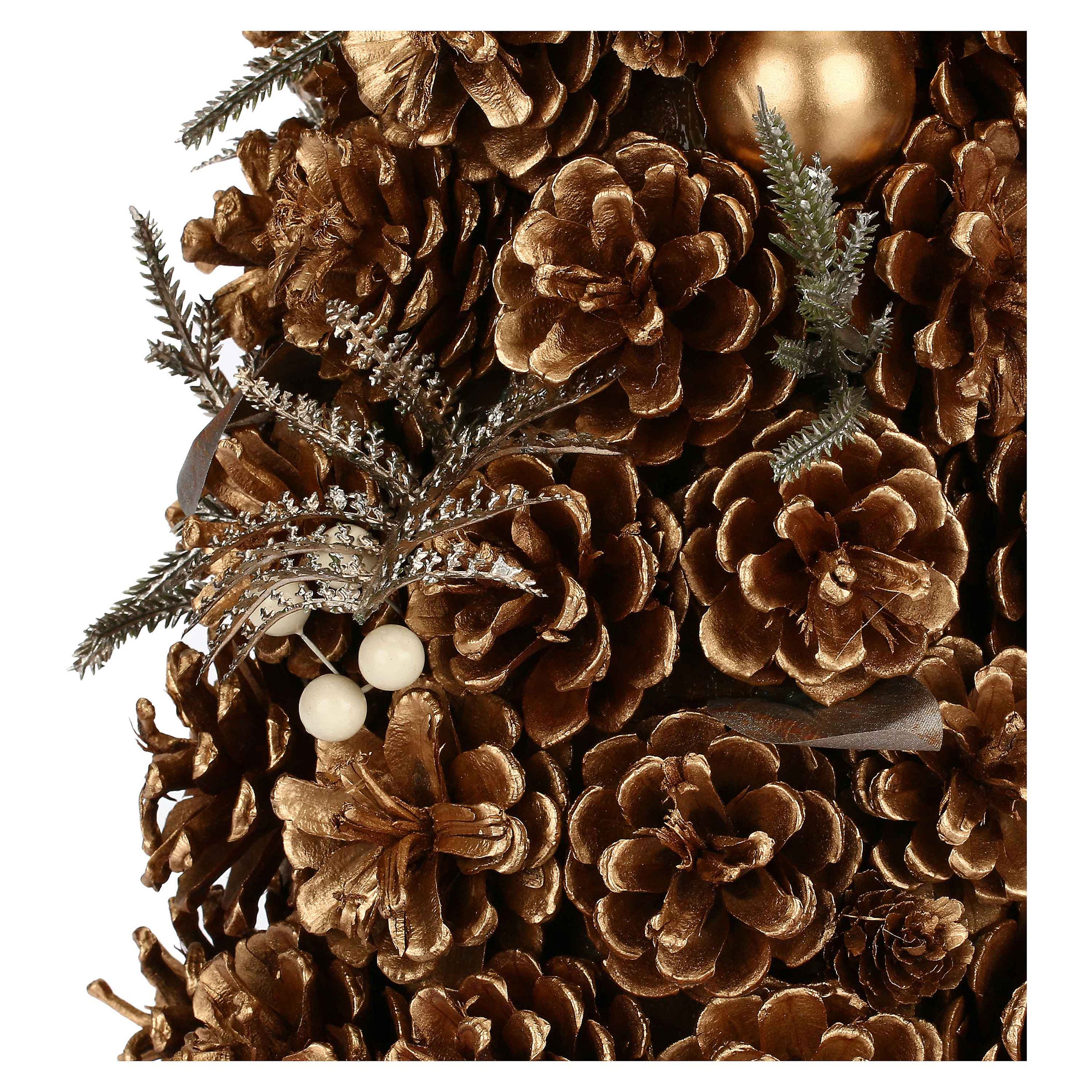 Set da 2, Cono, Versoloro - Legno E Materiali Naturali, H 50 cm