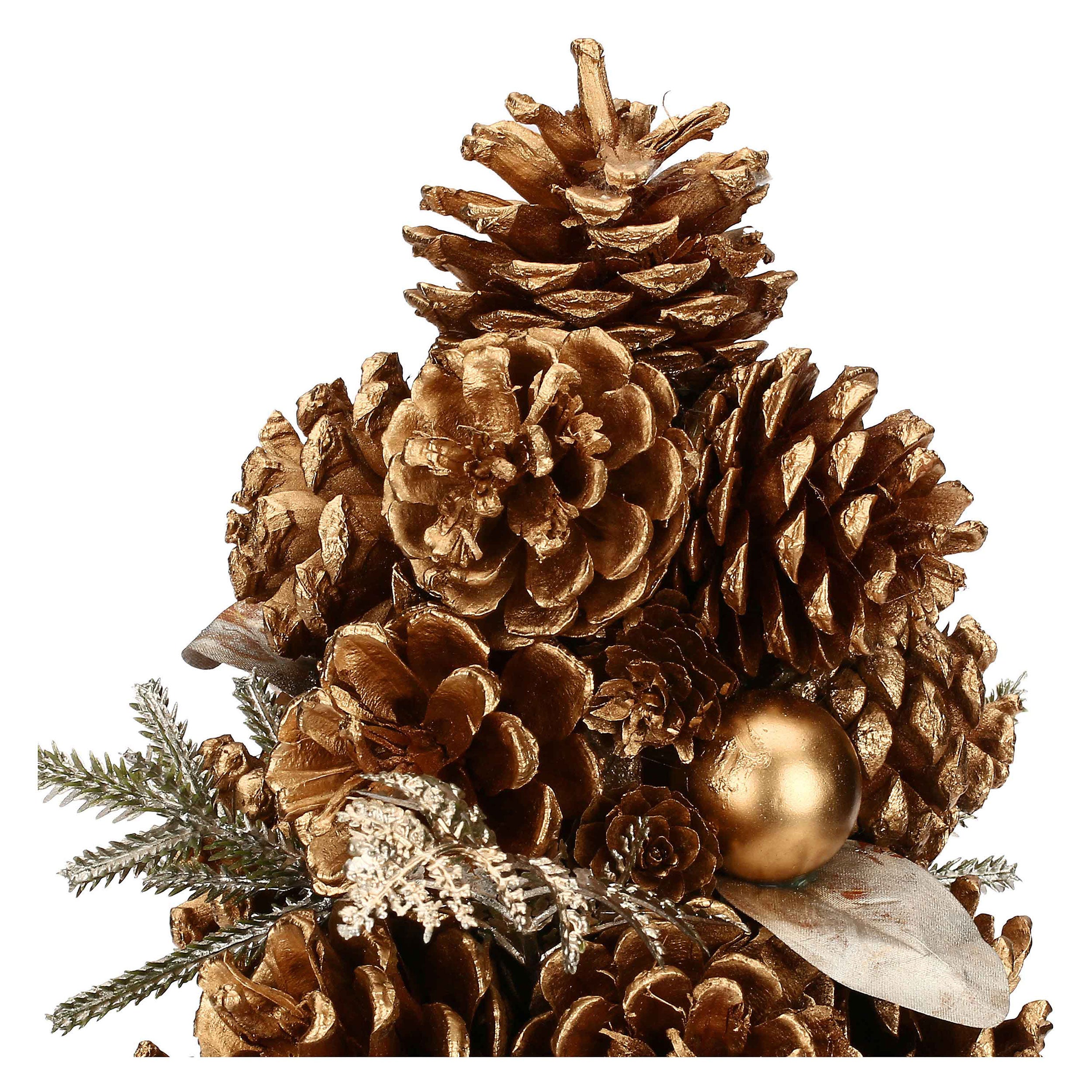 Set da 2, Cono, Versoloro - Legno E Materiali Naturali, H 50 cm