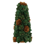 Set da 2, Cono, Loronelverde - Legno E Materiali Naturali, H 40 cm