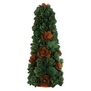 Set da 2, Cono, Loronelverde - Legno E Materiali Naturali, H 50 cm