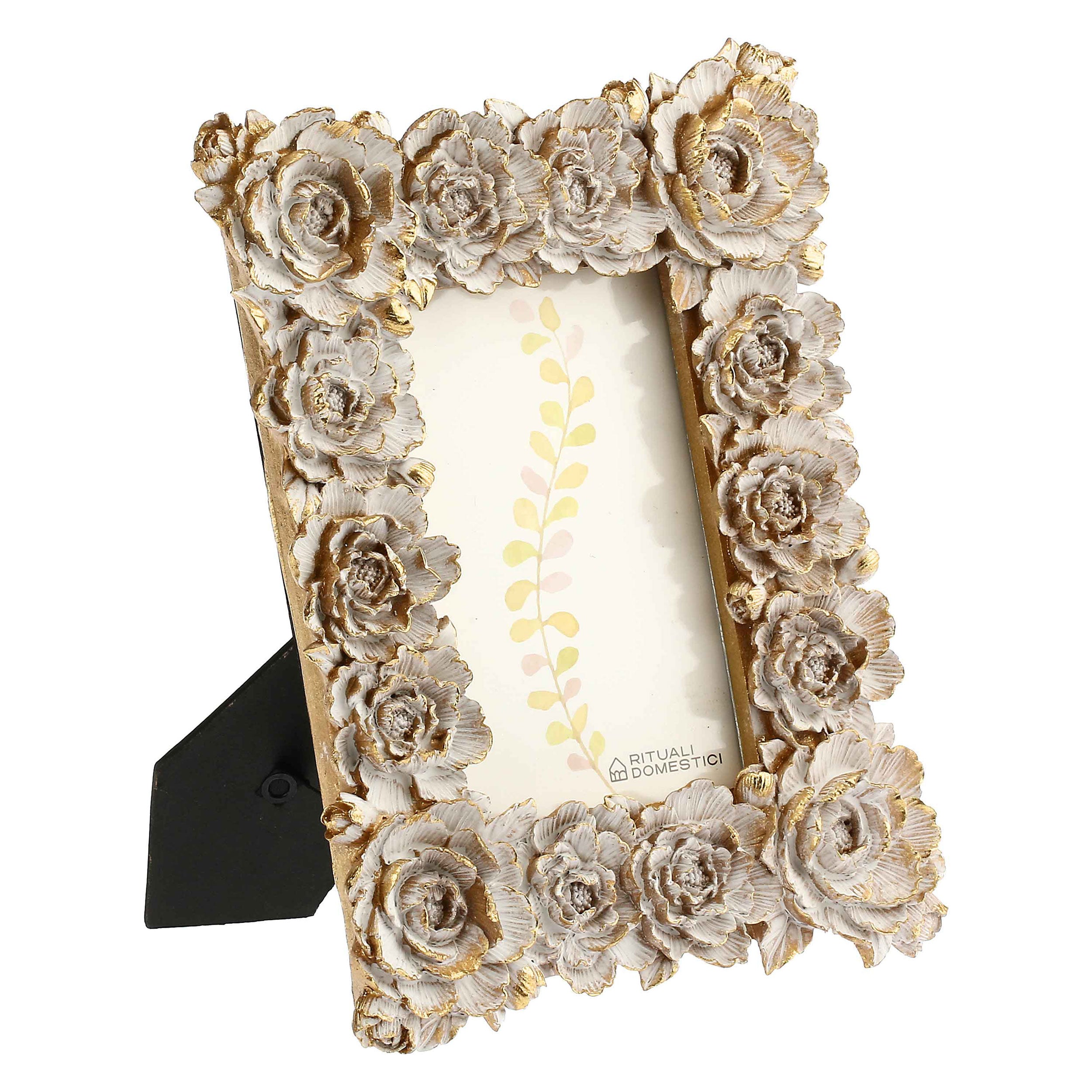 Damask Photo Frame, Looking at You - Resin, 10x15 cm
