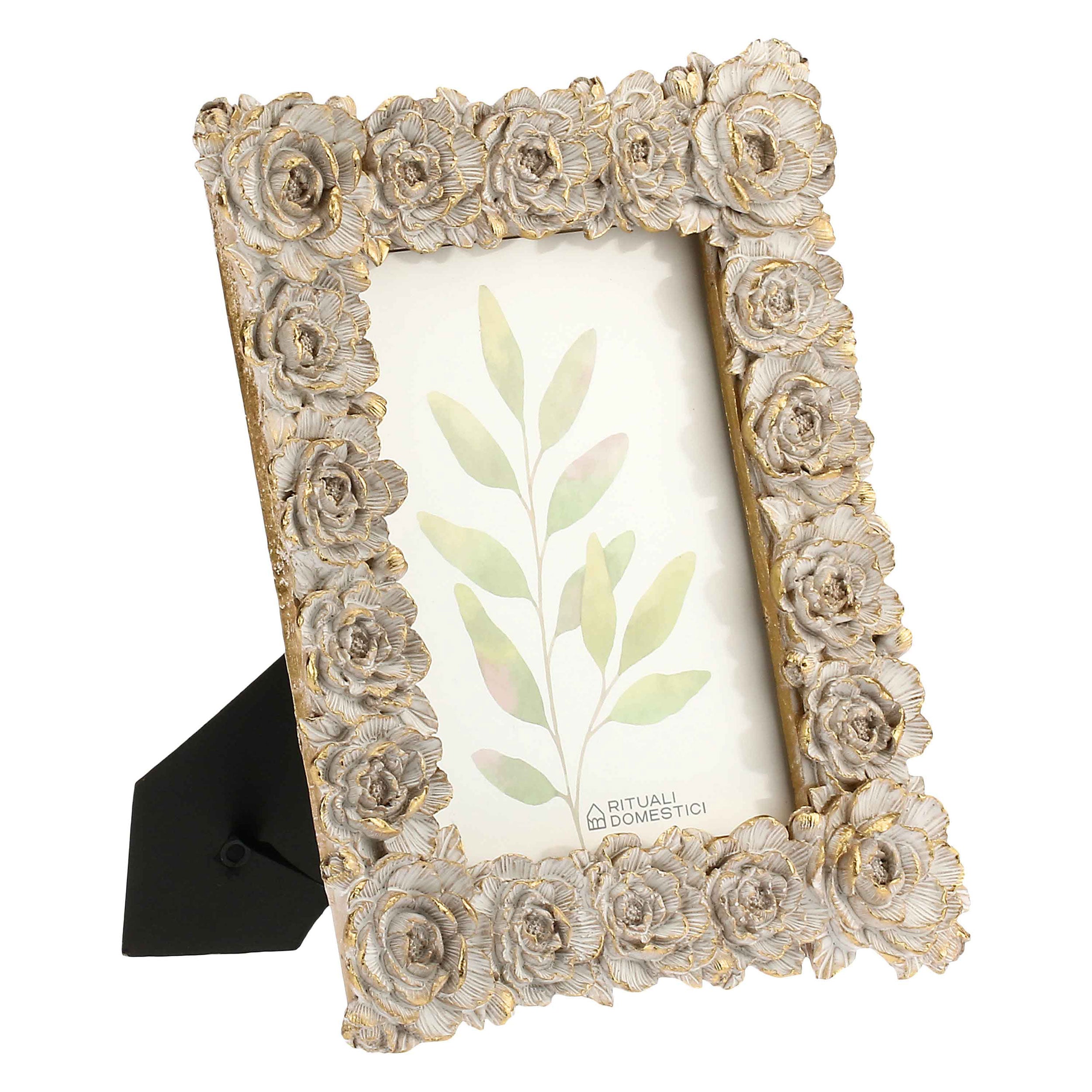 Damask Photo Frame, Looking at You - Resin, 15x20 cm