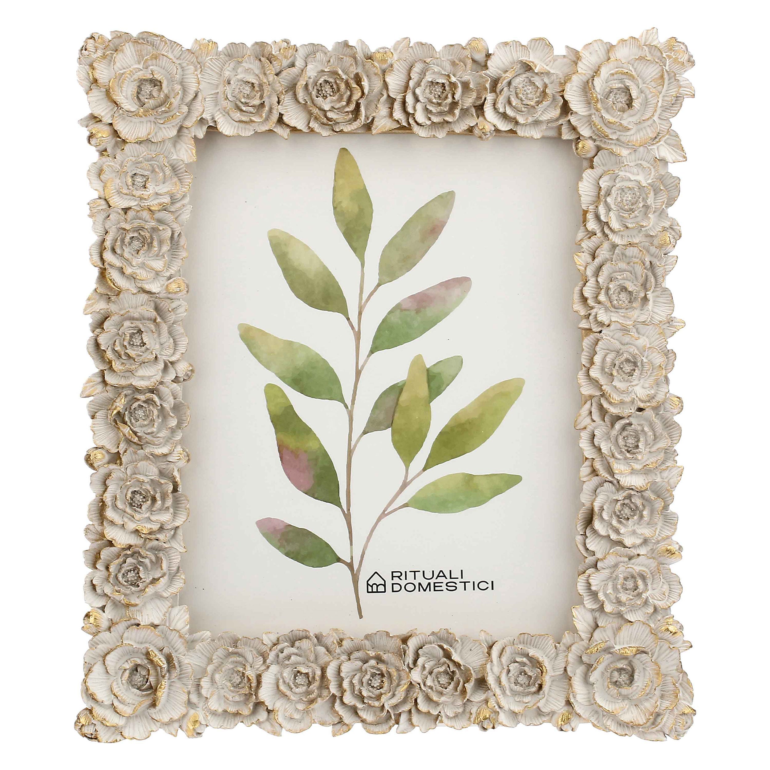 Damask Photo Frame, Looking at You - Resin, 20x25 cm