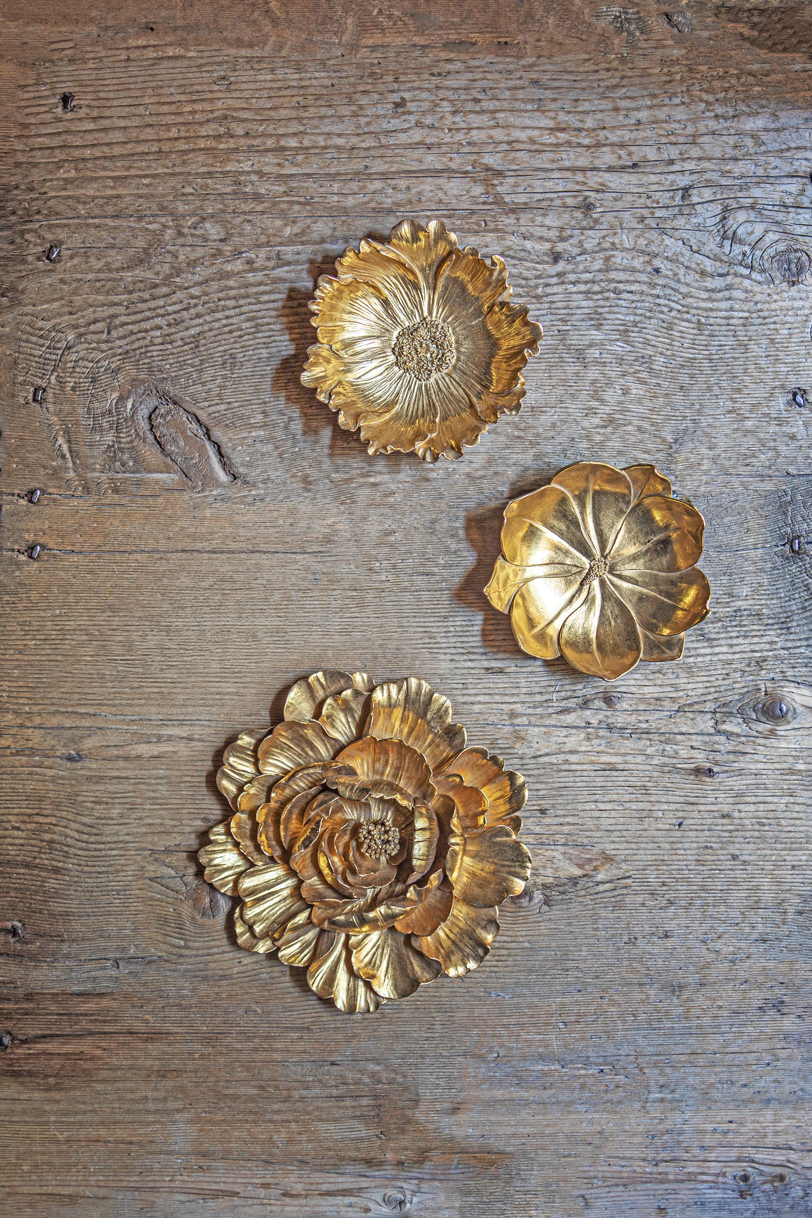 Decorazione Foglia Loto S, Iltesoro - Resina, 19x16,5x5,4cm