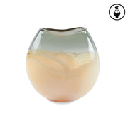 Vaso Sfera, Intonato - Vetro, 19,5x19x19,5 cm