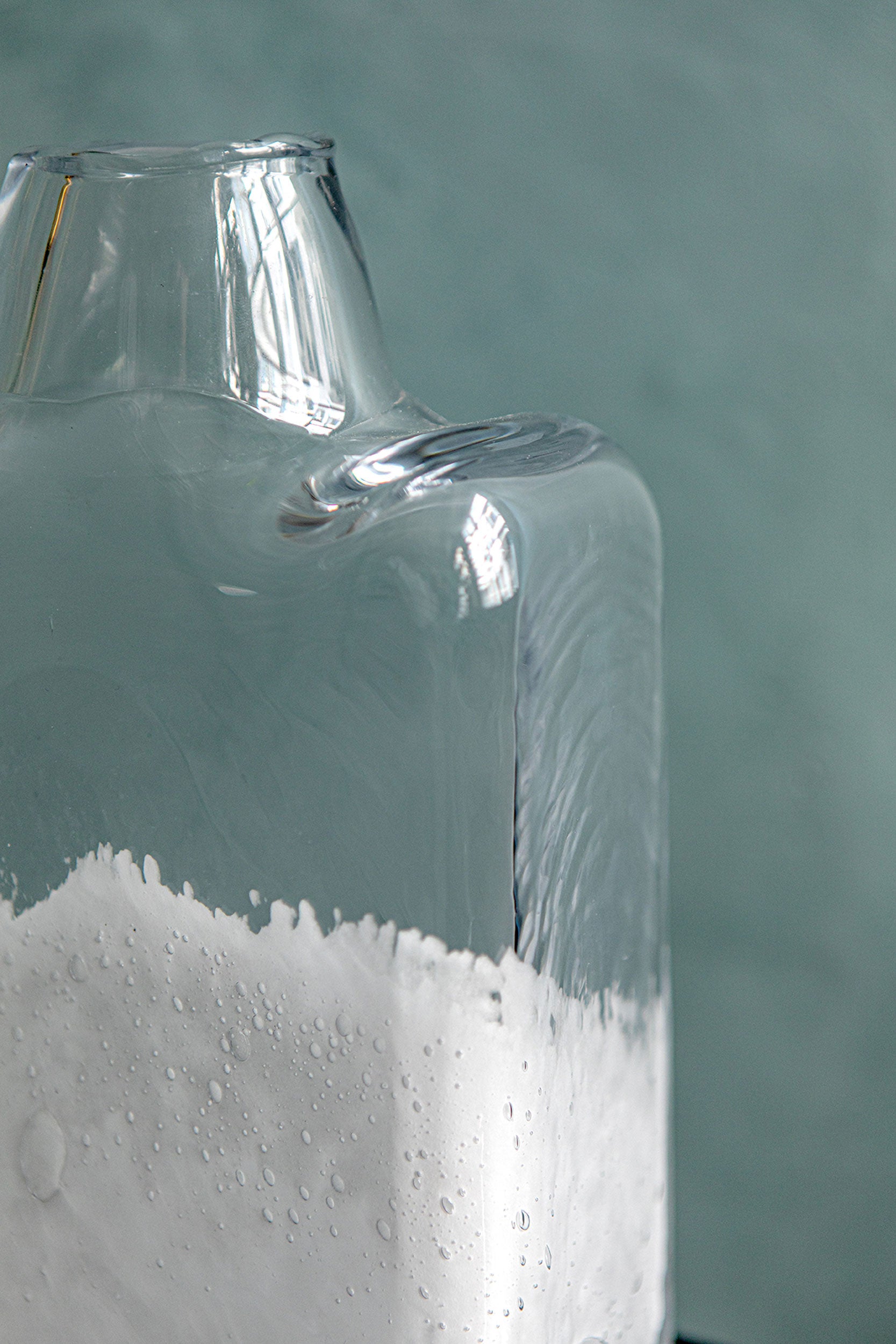 Vase L, Inblocco - Glass, 14.5x14.5x46.5 cm