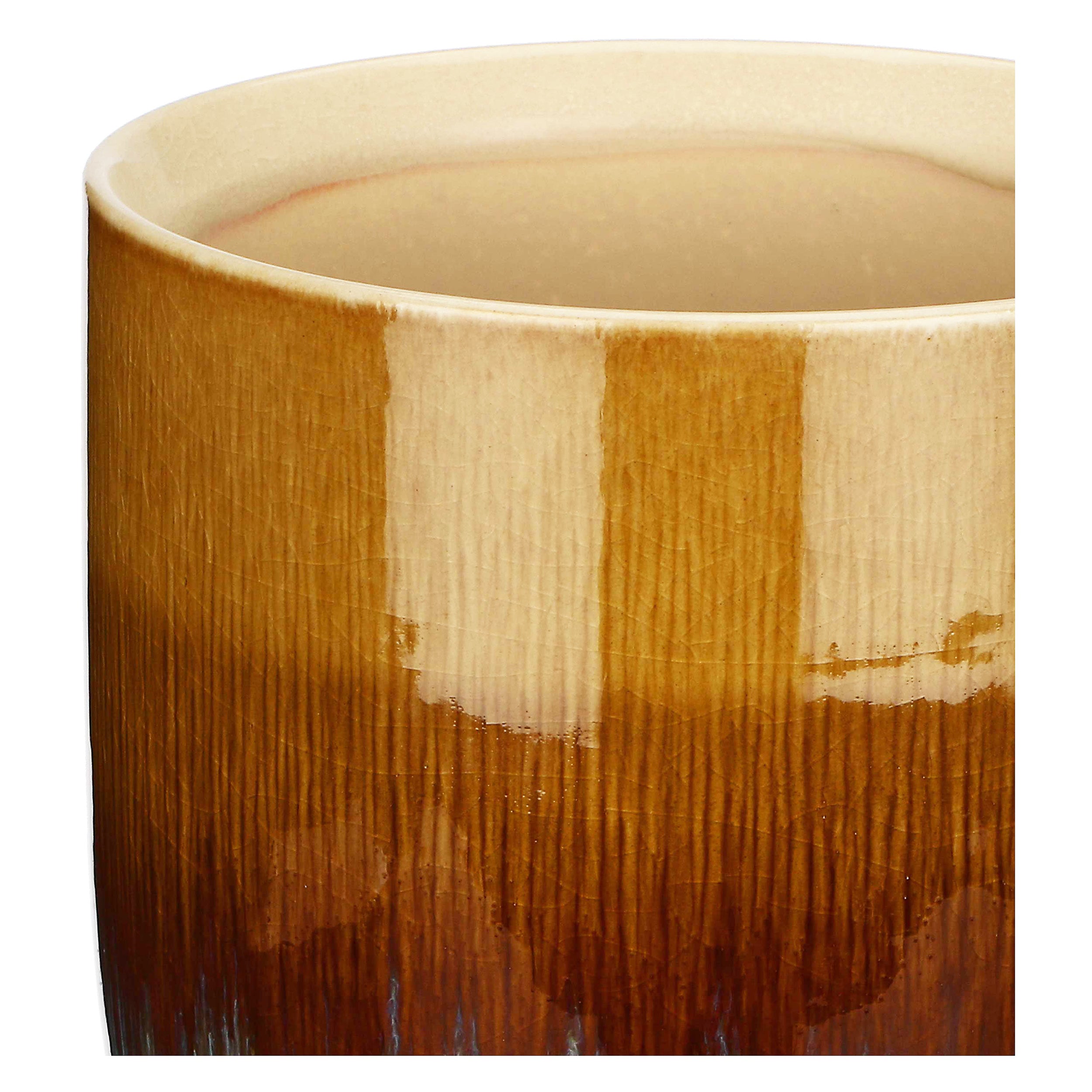 Cachepot M, Introterra - Ceramic, 16.7 x 16.7 x 19 cm