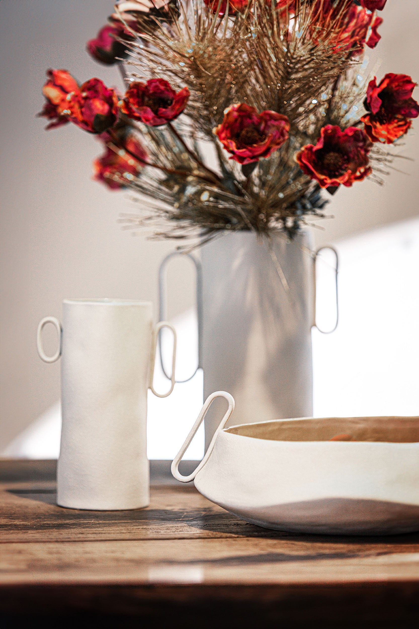 Vaso Basso, Portami - Ceramica, 32 x 31 x 11 cm