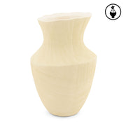 Vaso Obliquo L, Sulledune - Ceramica, 17,5 x 17,5 x 26,5 cm