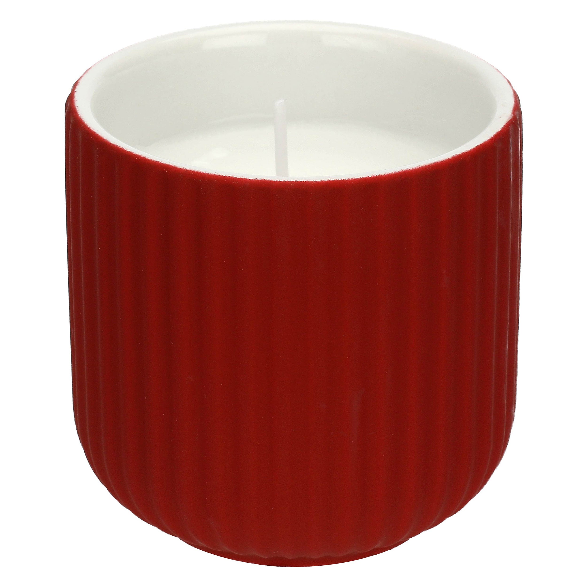 Candela Rossa S, Sofficeluce - Ceramica, 7,5x7,5x7,5 cm