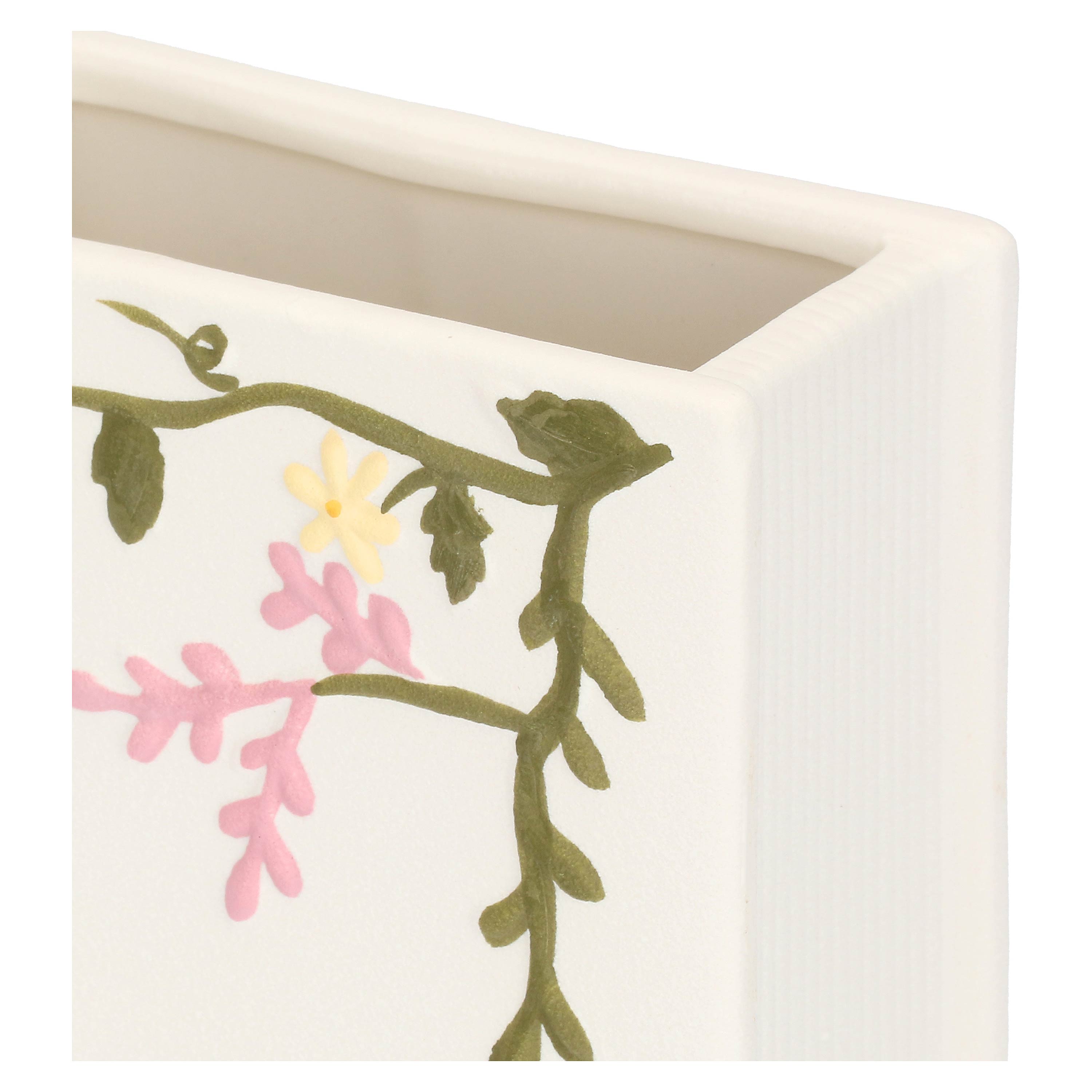 Vaso Rettangolare S, Ingiardino - Ceramica, 15,3x7,2x11,9 cm