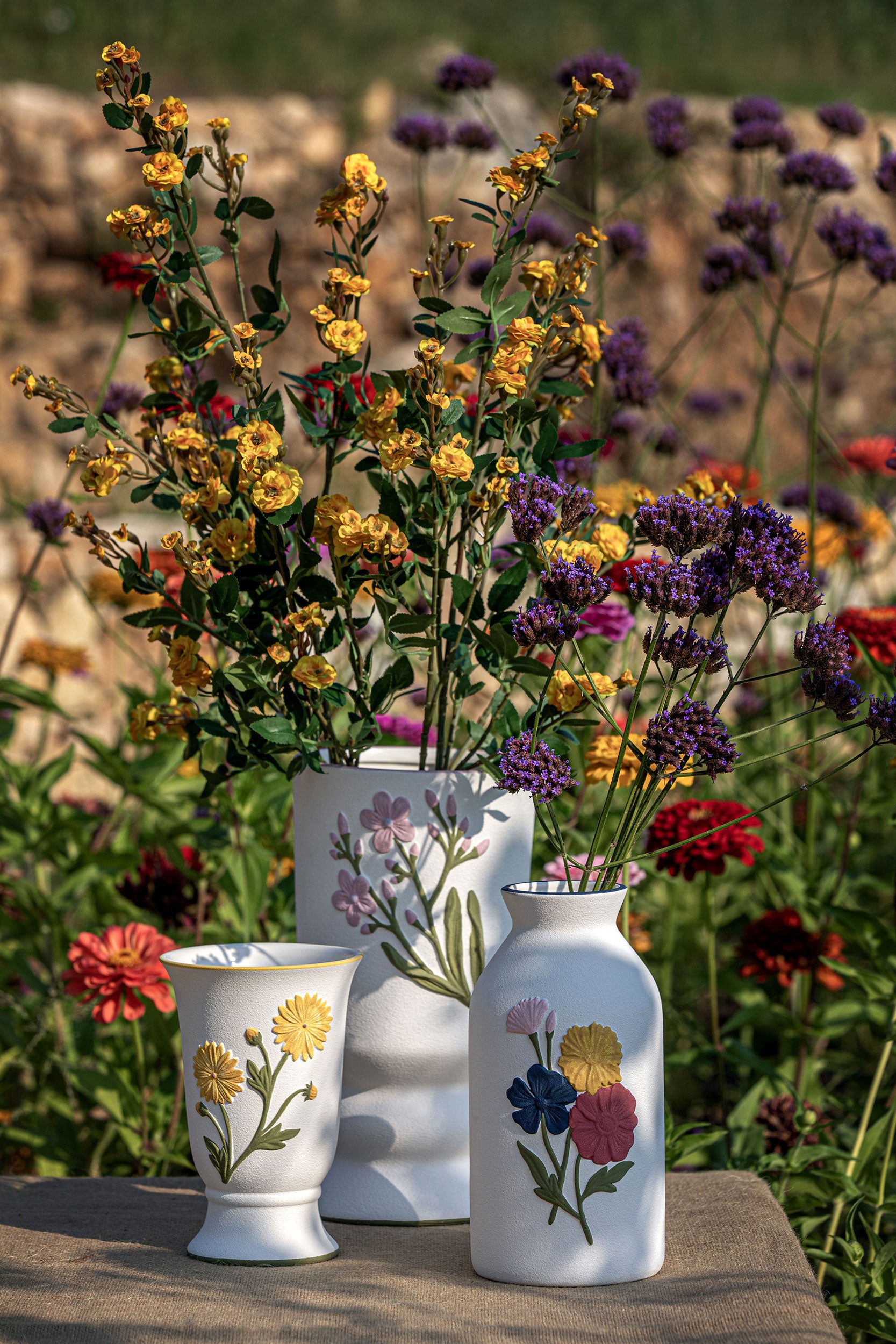 Vaso Bott Alto, Ingiardino - Ceramica, 11x11,3x22,2 cm