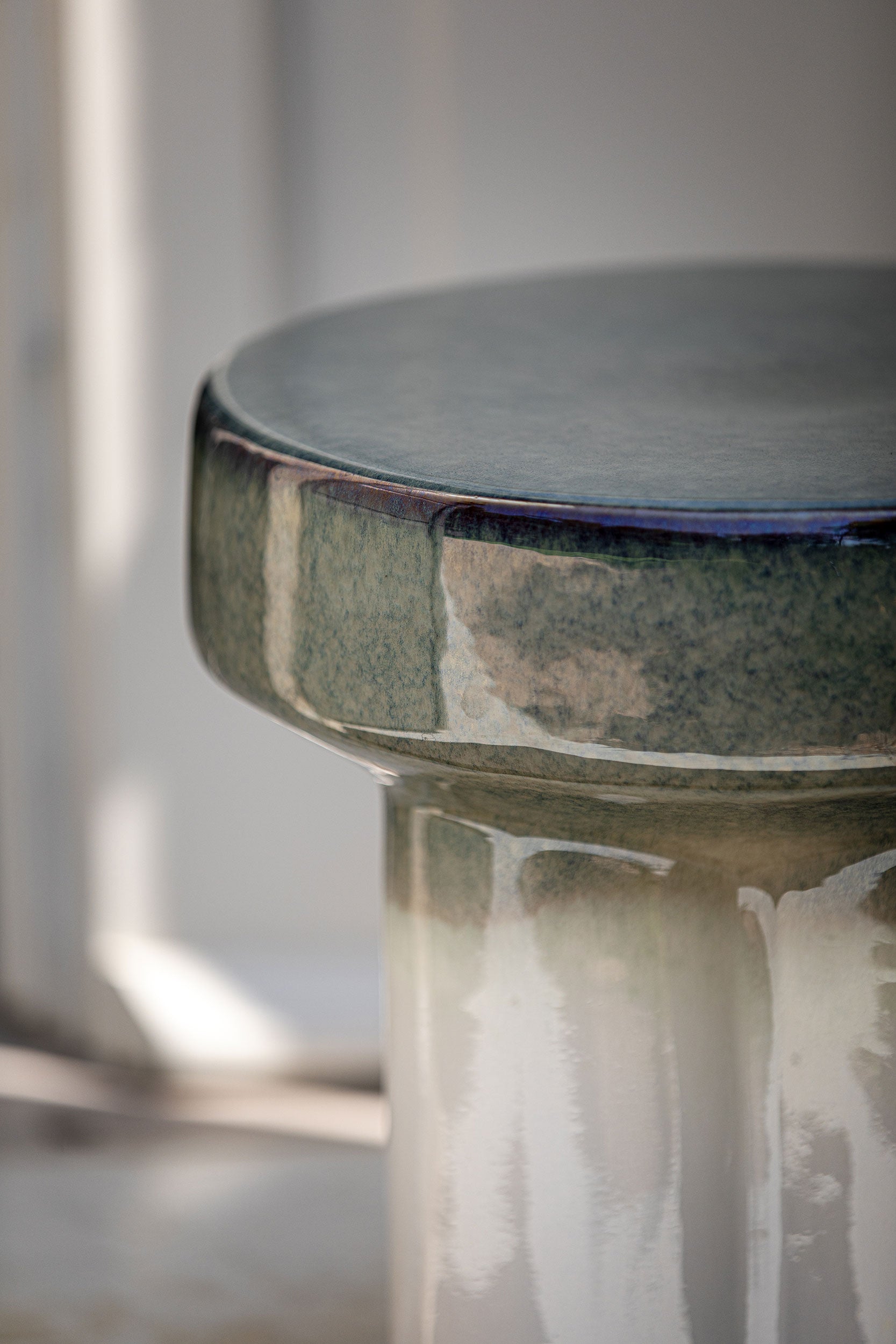 Tavolino Basso, Agio - Gres, 40x40x32 cm