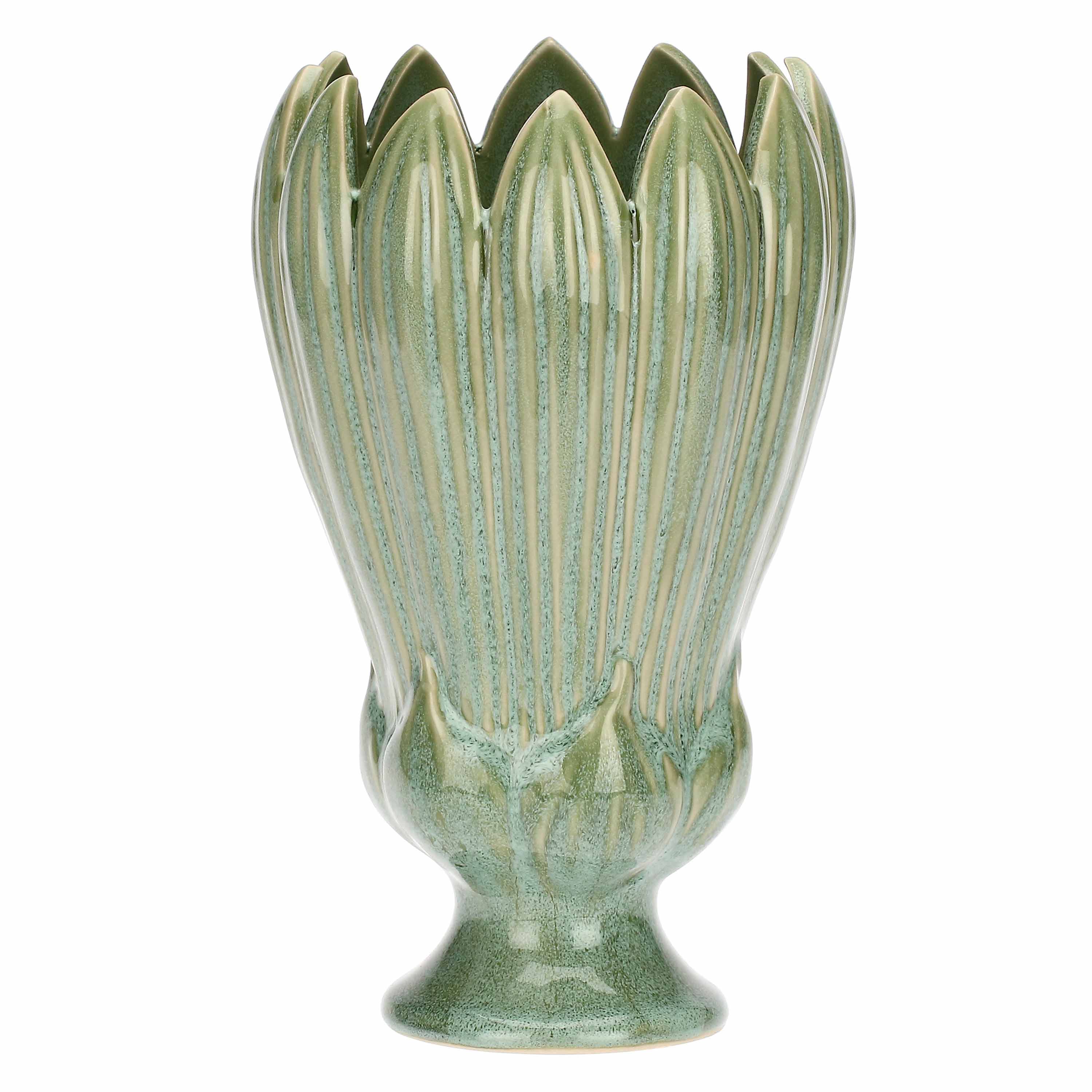 Vaso Crocus - Gres, design elegante in ceramica effetto gres per arredo casa e giardino