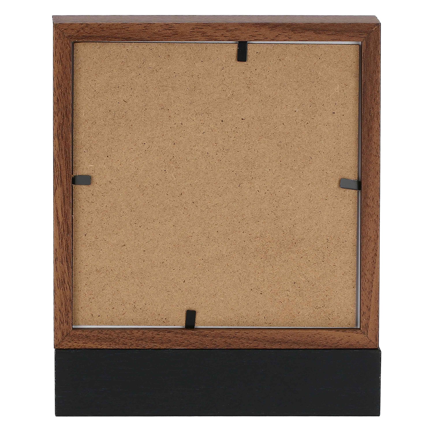 Portafoto Nero M, Senzafiltri - Legno, vetro, 14,5x3x17,5 cm