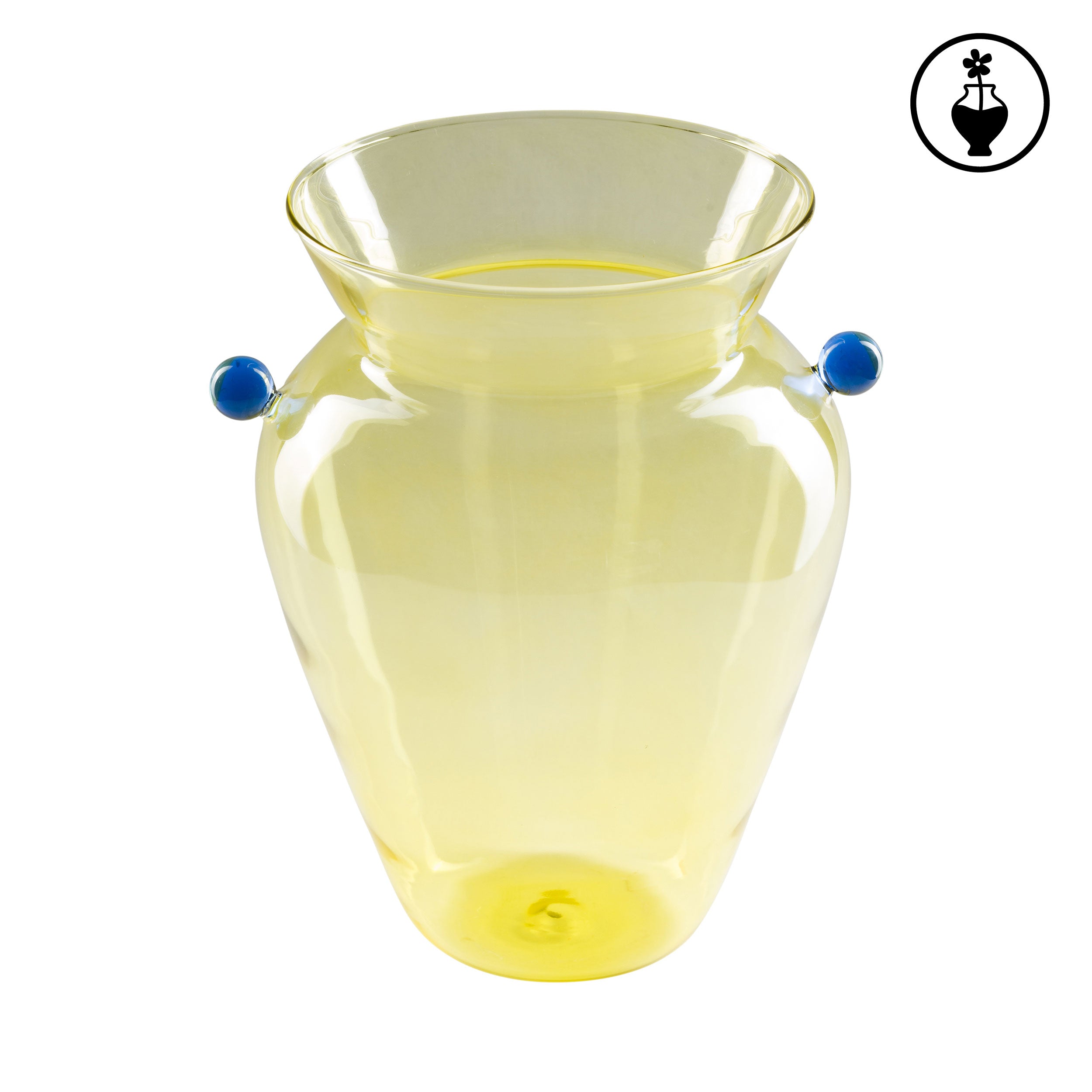 Vaso L, Allacorte - Vetro Borosilicato, 19,5x17,5x24,5 cm