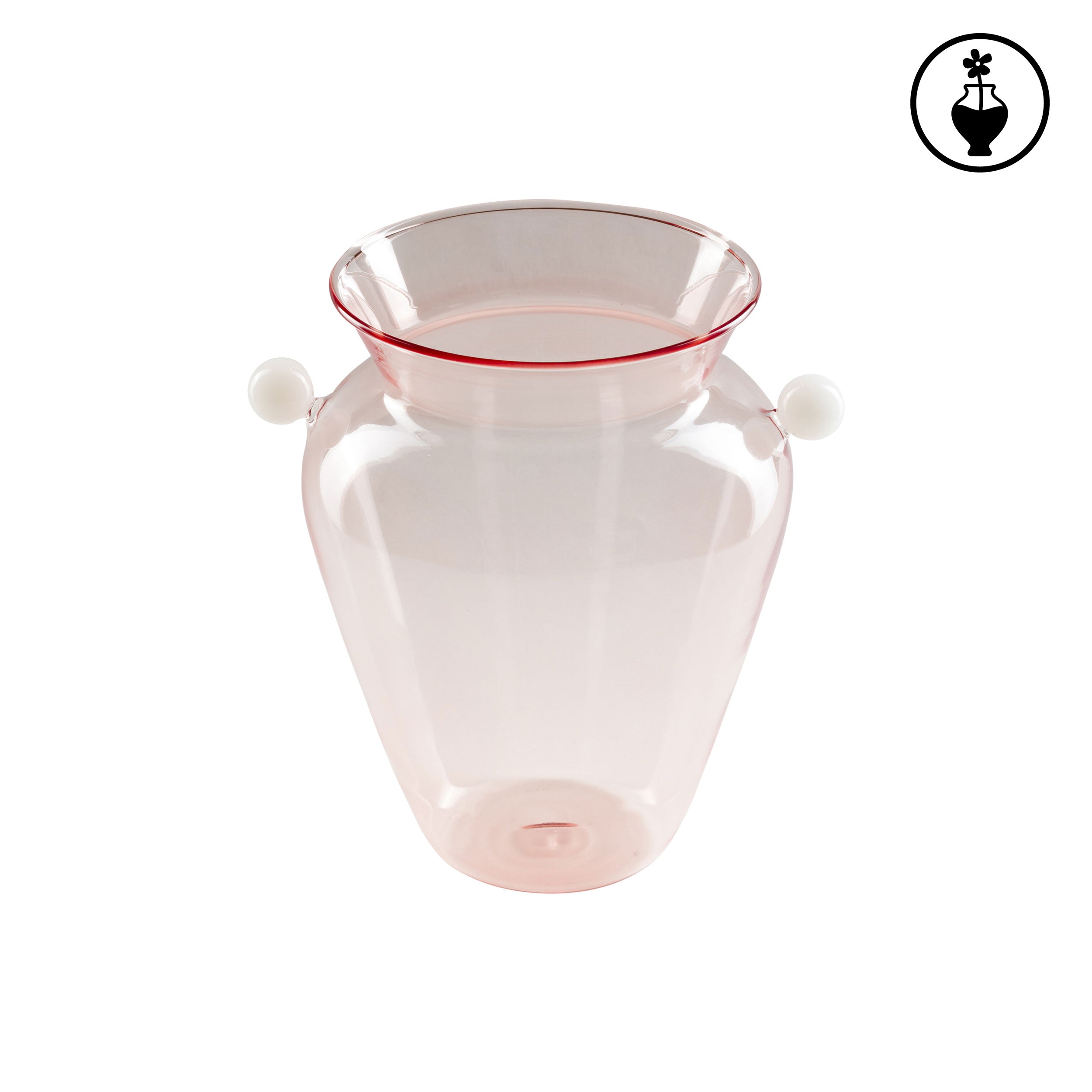 Vaso M, Allacorte - Vetro Borosilicato, 17,5x14,5x19 cm