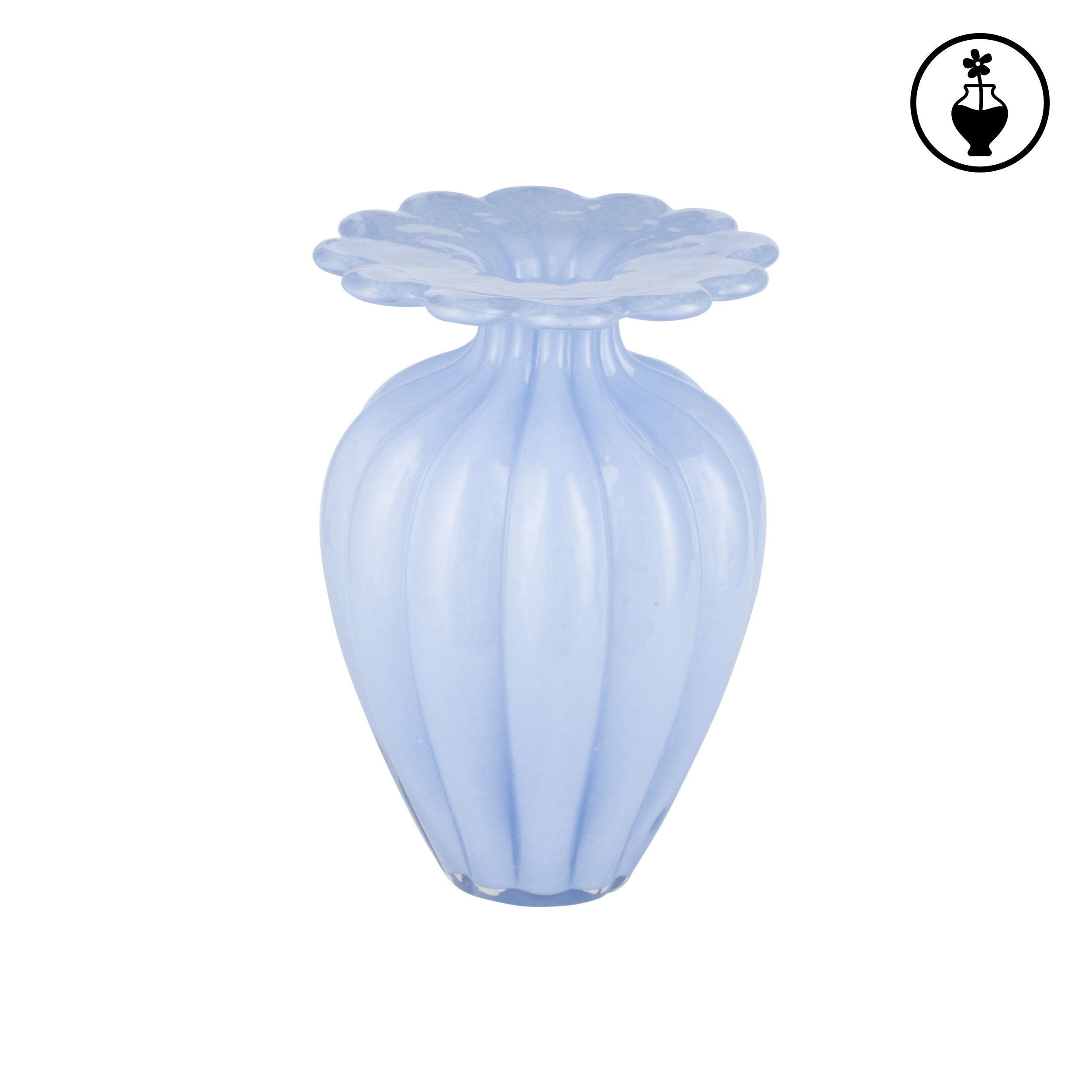 Vaso Fiore M, Gala - Vetro, 16,5x16,5x25 cm